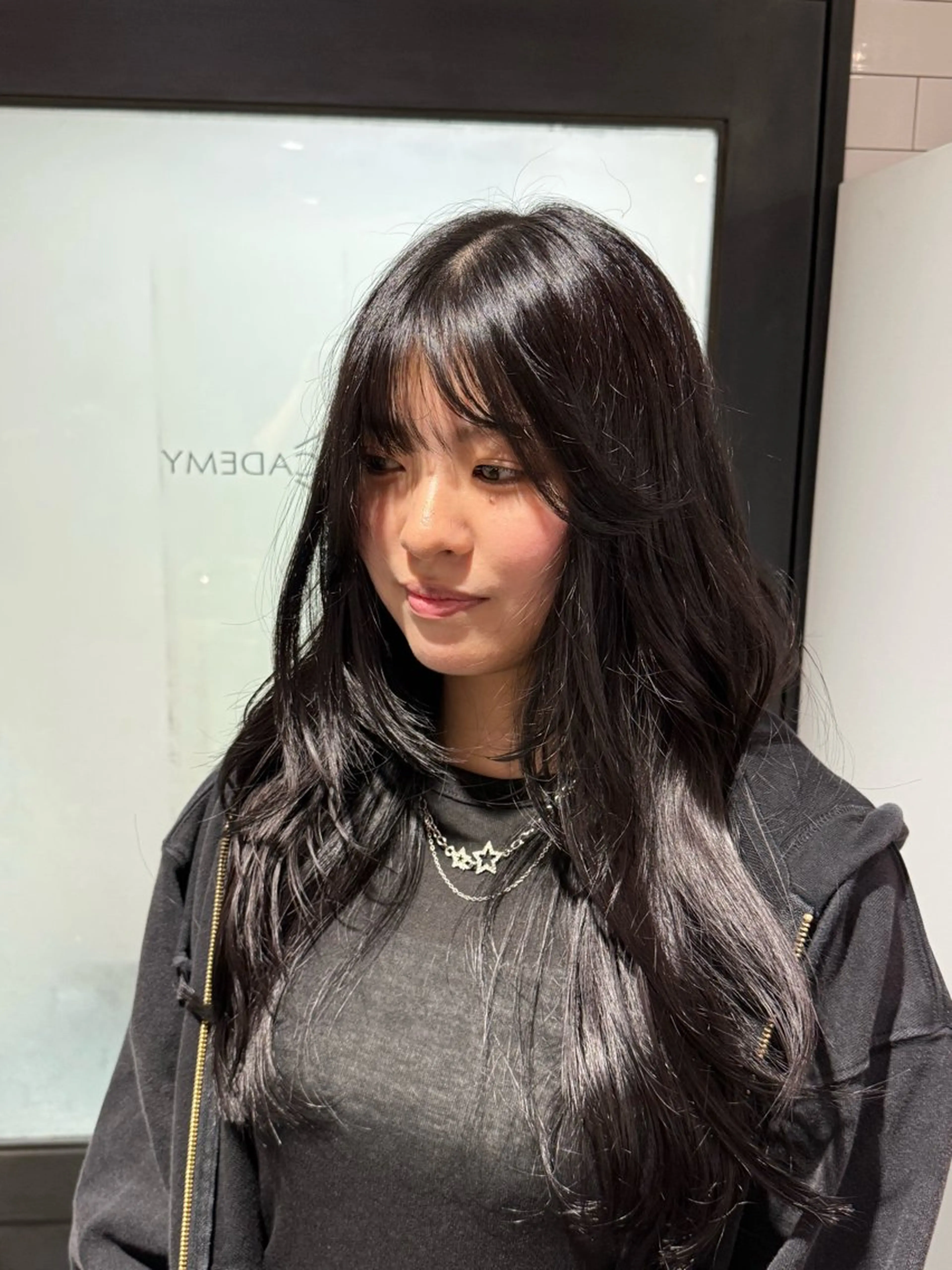 ロング カット ヘアカラー トリートメント カラー/パ ーマ/松野和志のヘアスタイル