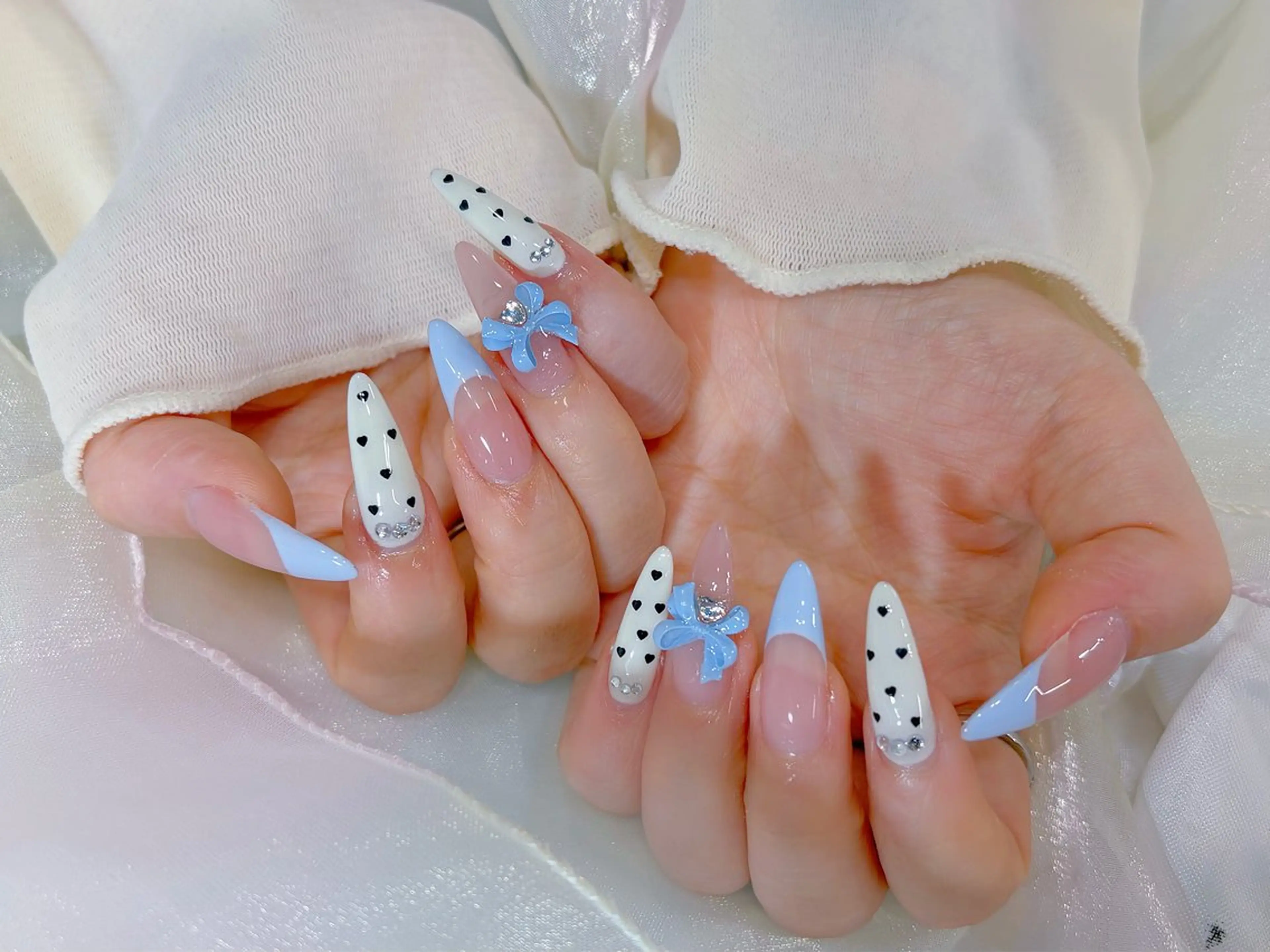 ネイル 春ネイル 夏ネイル 冬ネイル ハンドネイル Lya  Nail Yumi❤️のネイルデザイン