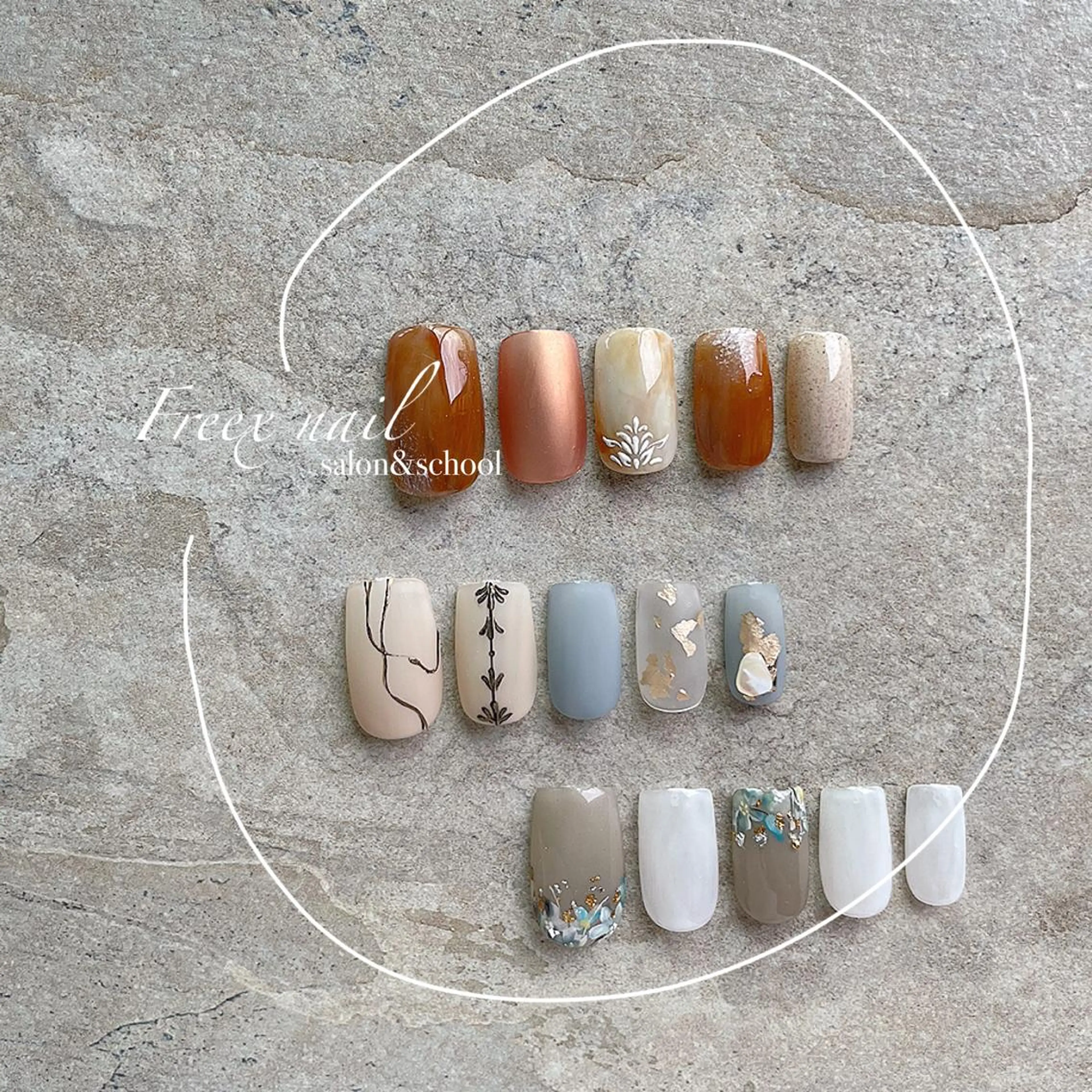 ネイル ハンドネイル ハンドケア Freex nail所属・freex nail /ニュアンス/個性派のネイルデザイン