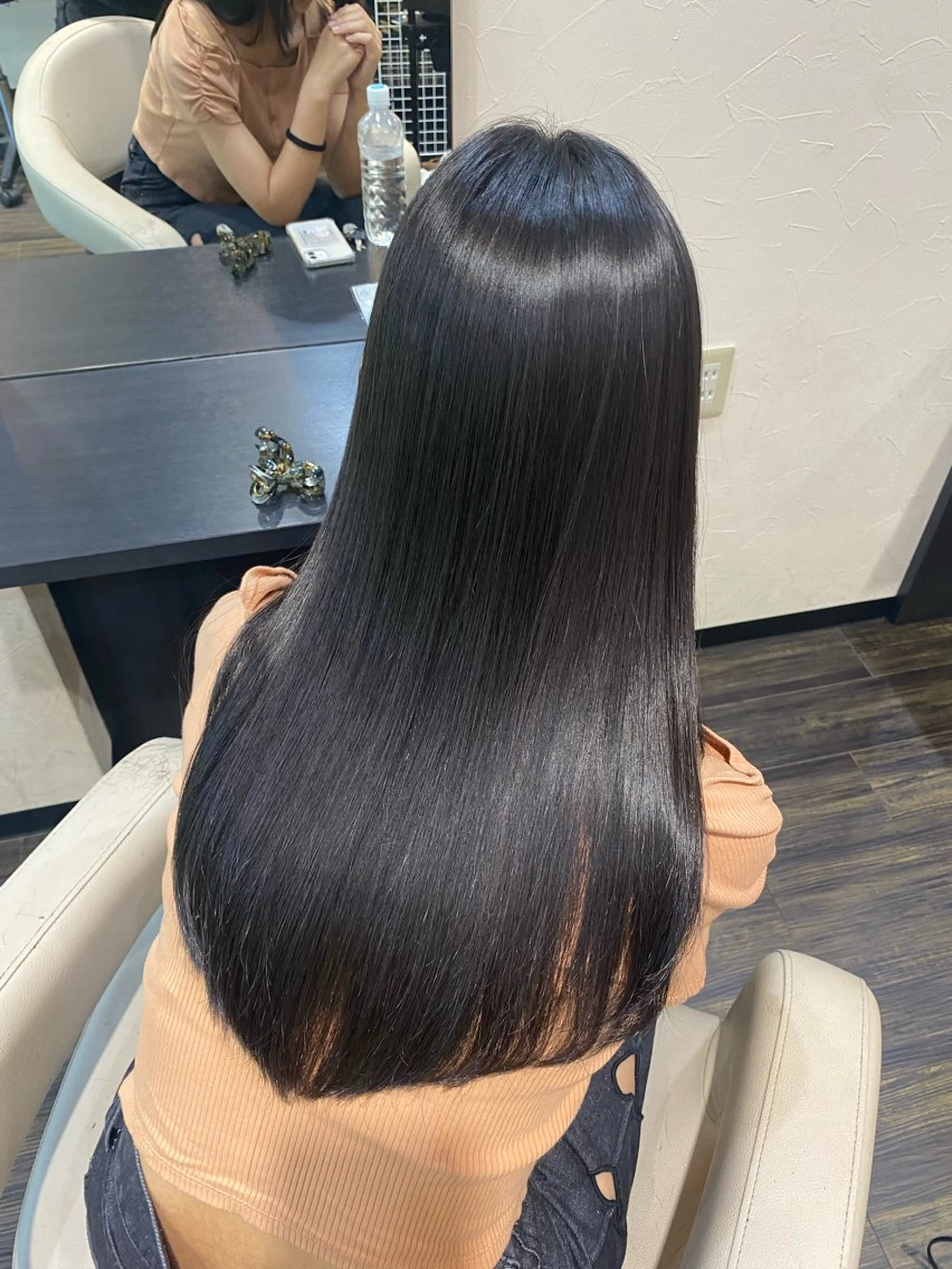 ロング カット 縮毛矯正 yamashita karinのヘアスタイル