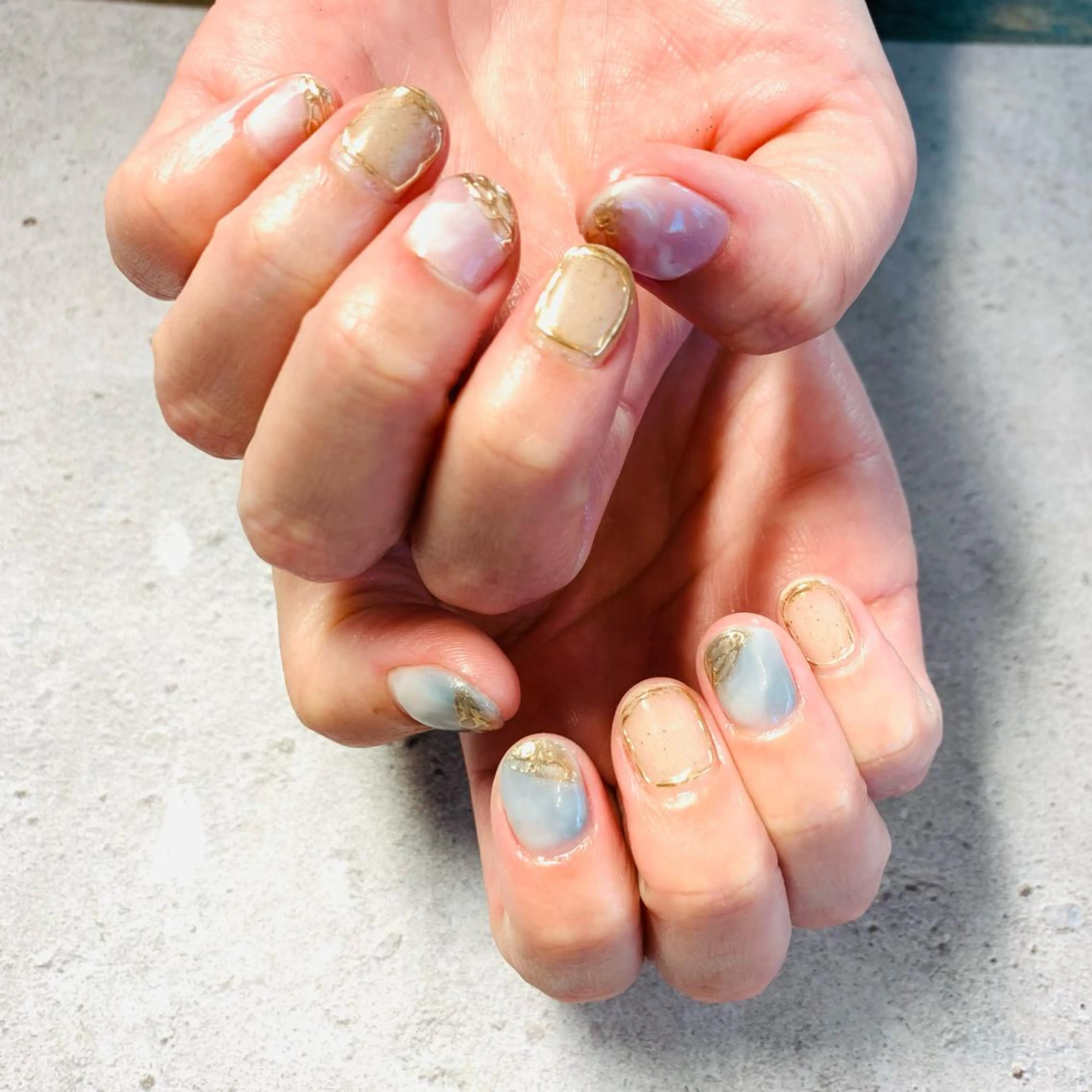 ネイル ニュアンスネイル Briwa✨nail 💅enoi ❤︎のネイルデザイン