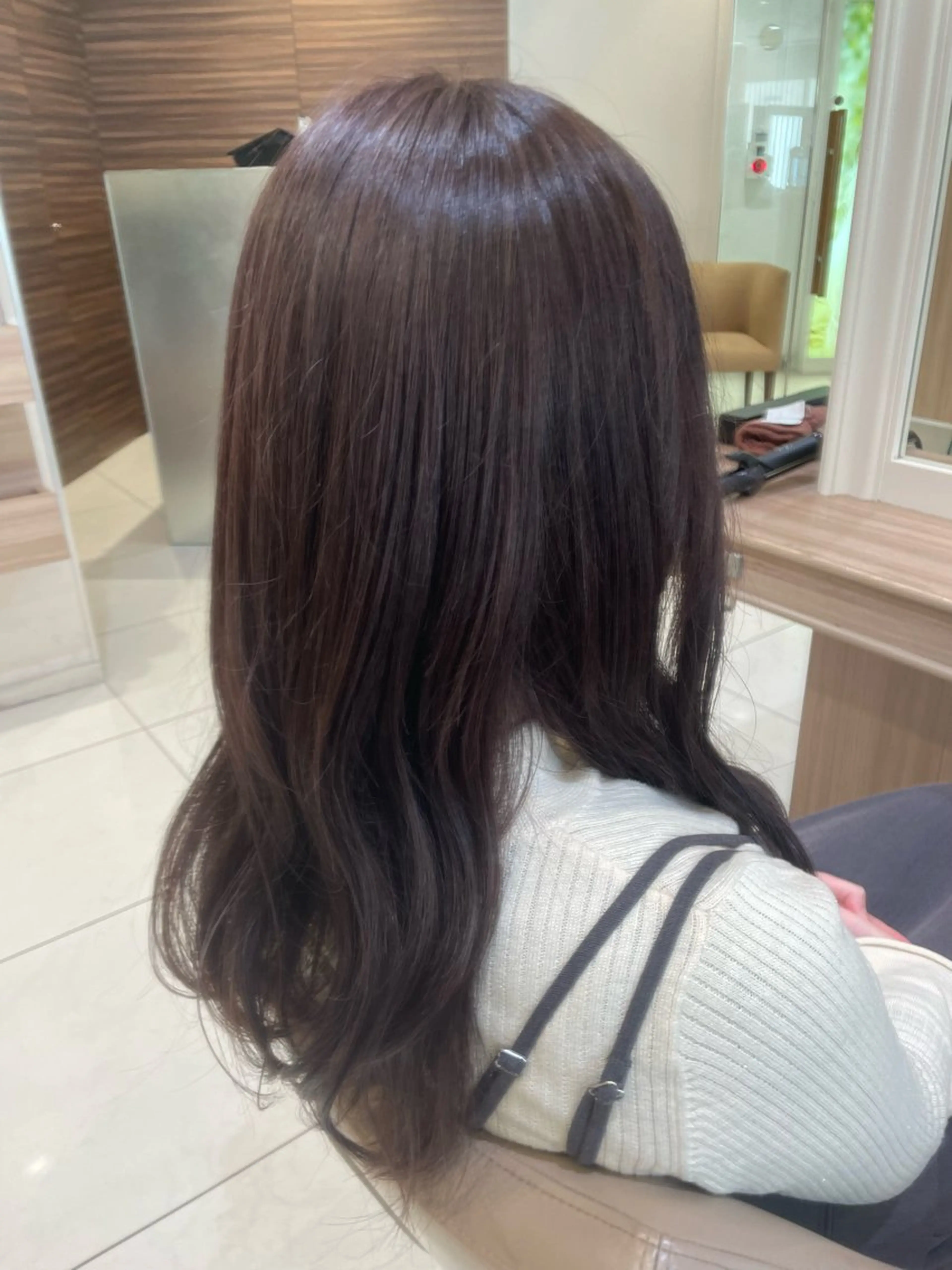 ロング カラー ヘアアレンジ カット ヘアカラー トリートメント 韓国ヘアメイク🎀/ 縮毛矯正✨山本媛香のヘアスタイル