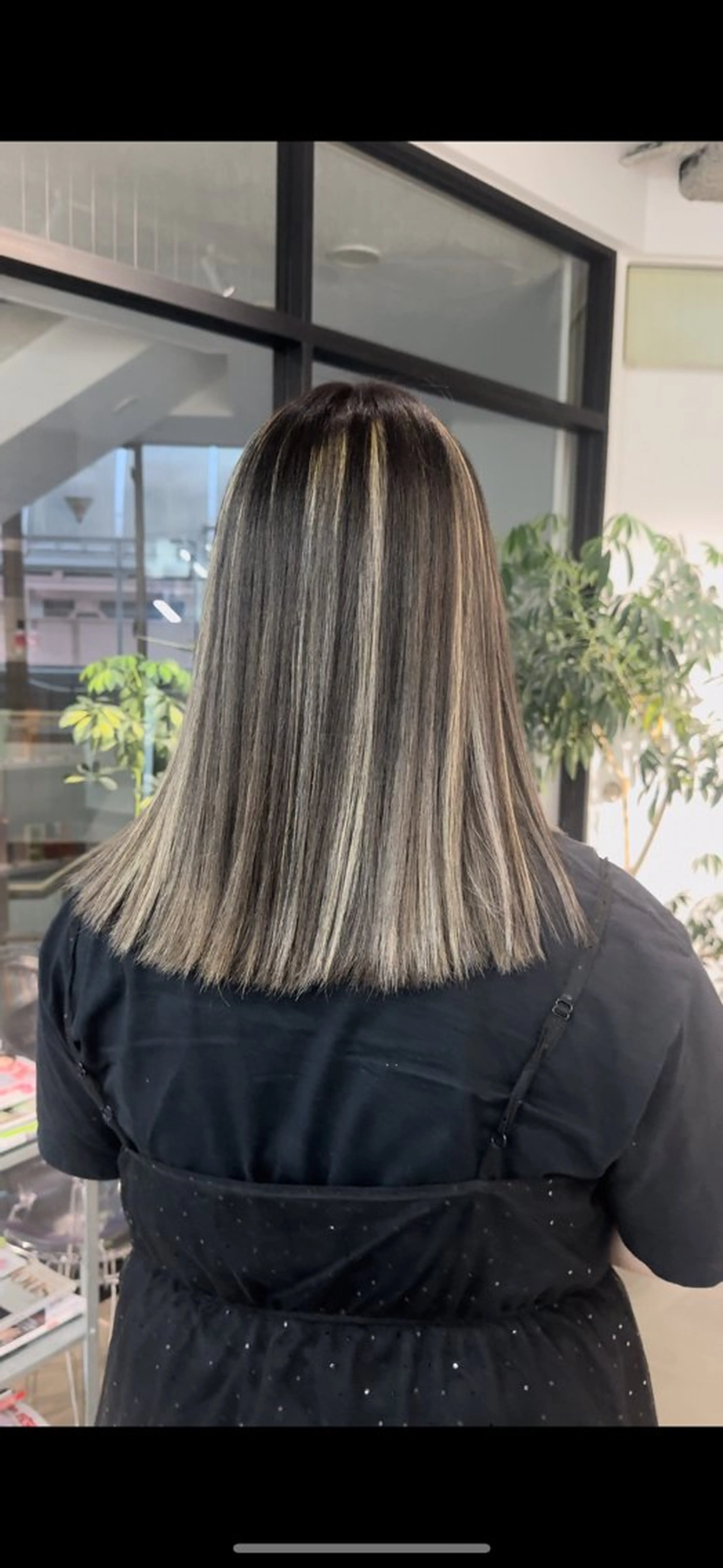 セミロング カラー Nico所属・ご予約は2月まで！ maho‪🐈🎀のヘアスタイル