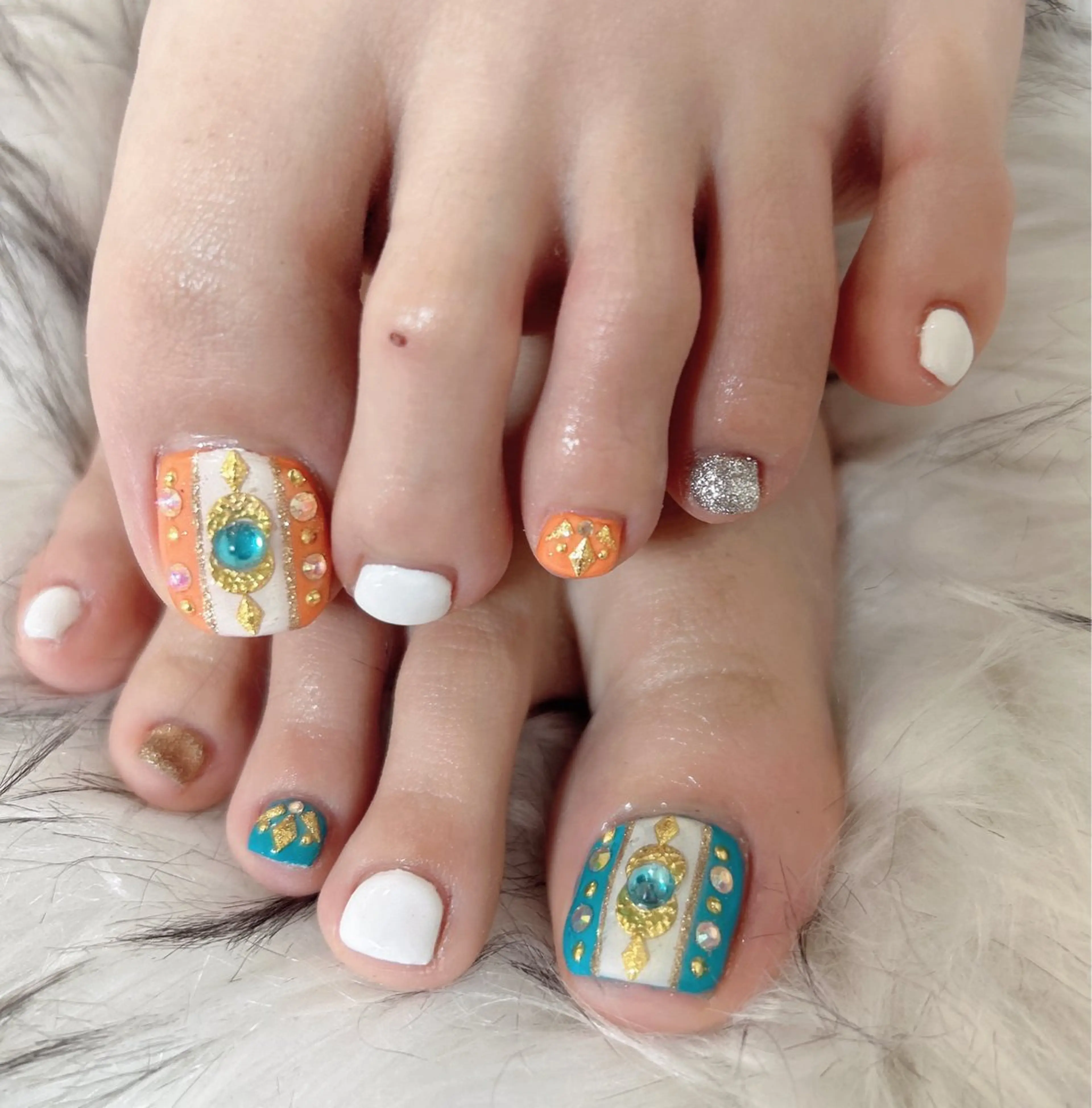 ネイル フットネイル nail salon Ange所属・nail salon angeのネイルデザイン