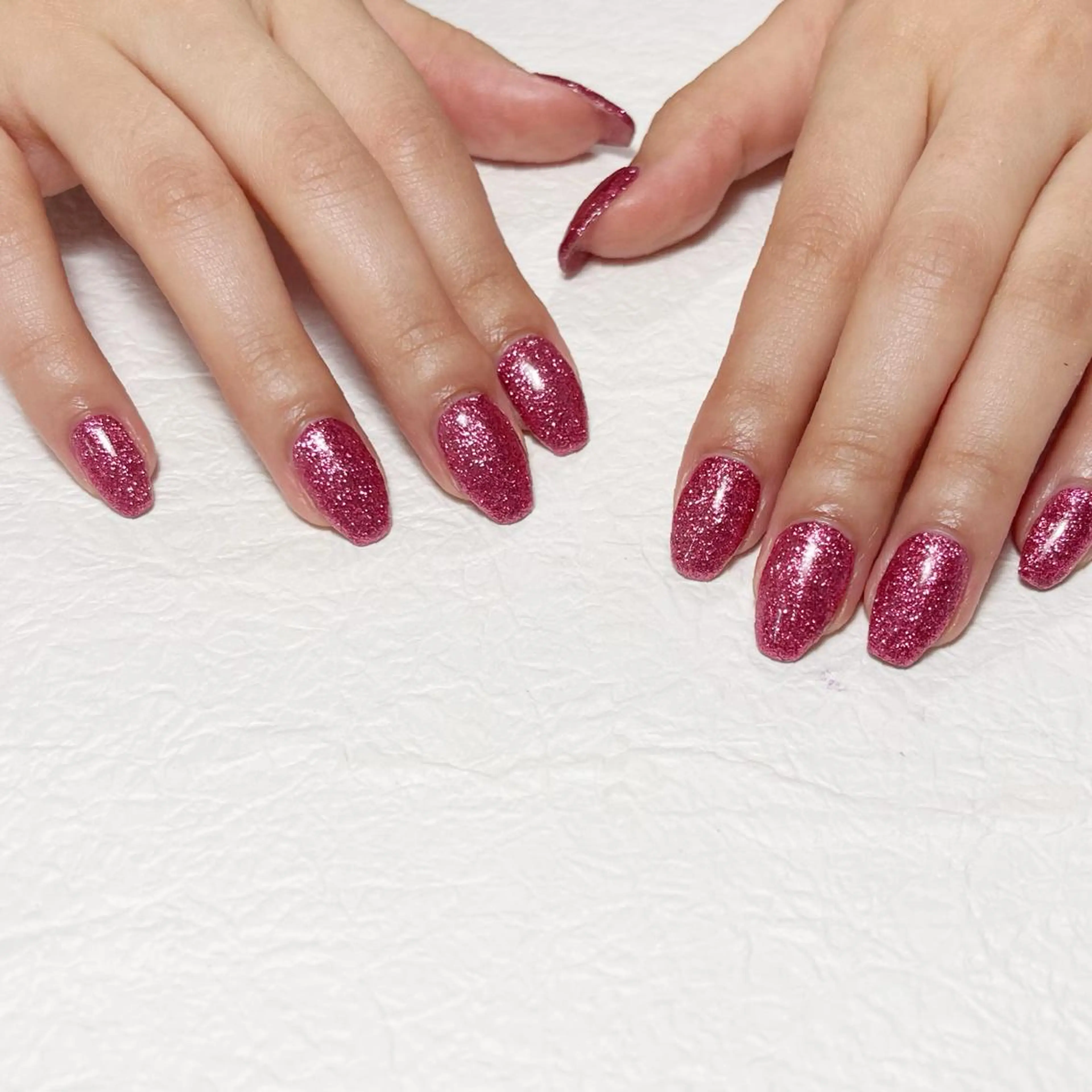 ネイル アートネイル ジェルネイル キラキラネイル 韓国ネイル ラメ(グリッター) Y nail なんば堀江店のネイルデザイン