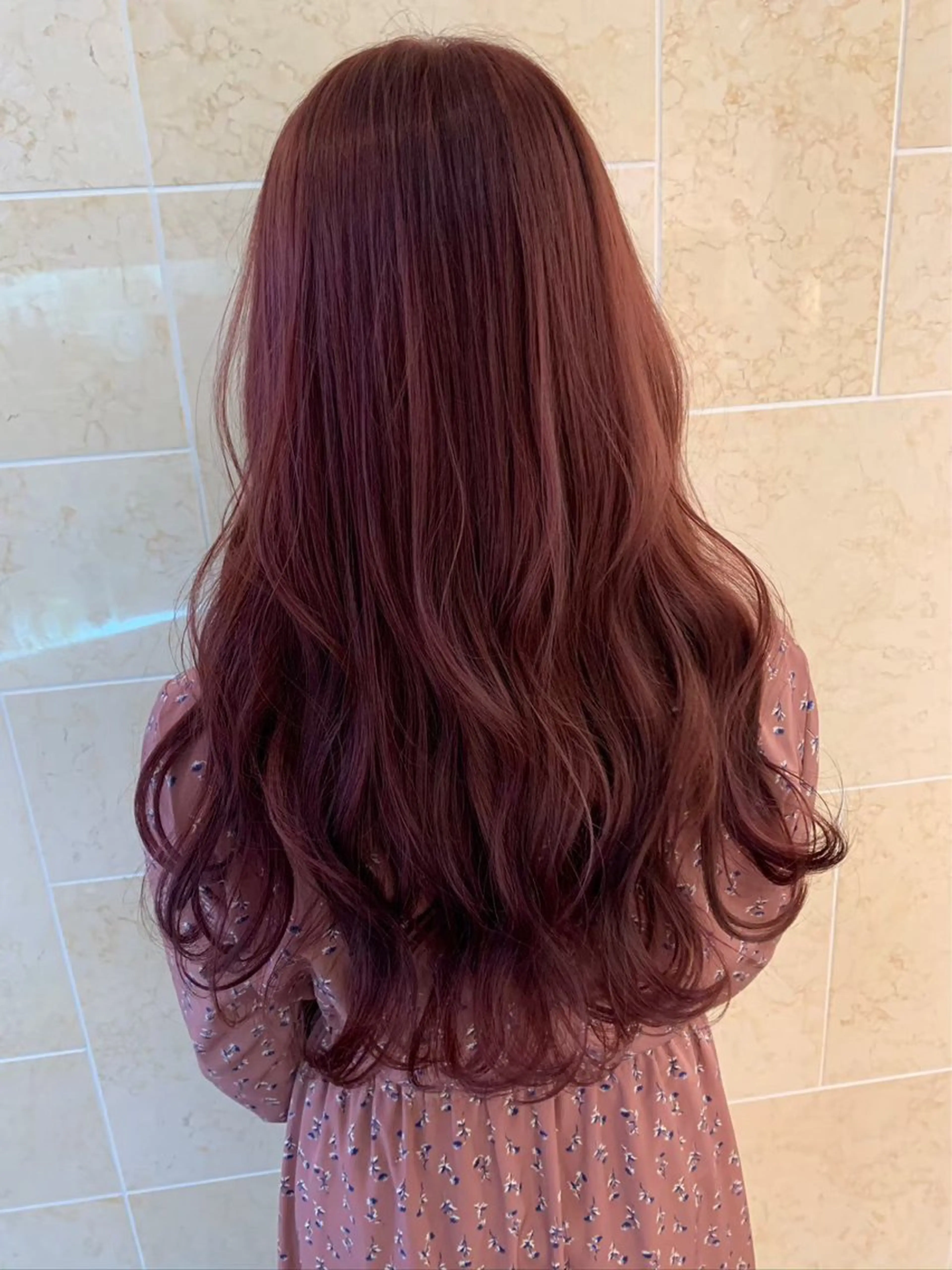 カラー 会社で浮かない ビジネスヘア/心斎橋のヘアスタイル