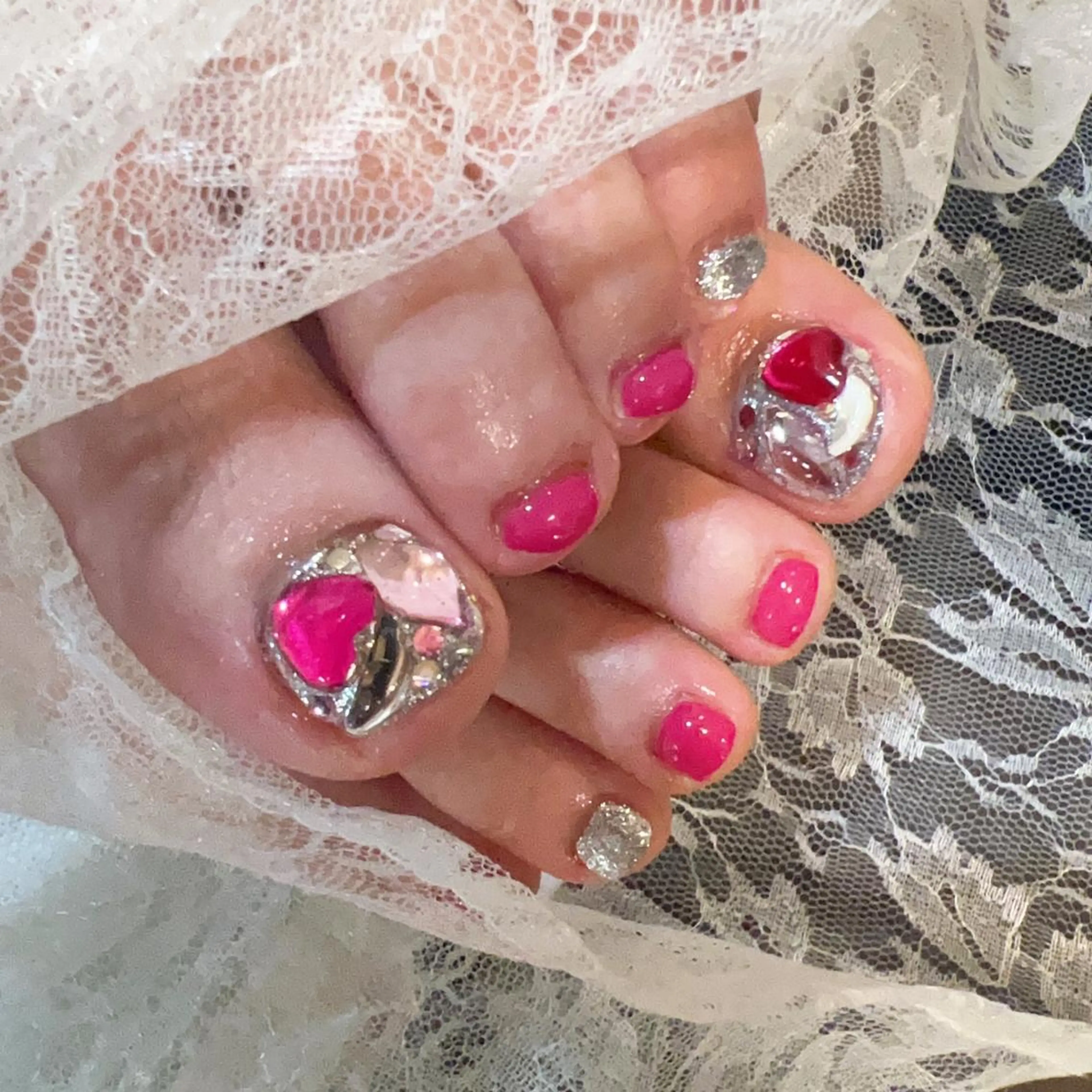 ネイル フットネイル ♡Nailist yui♡のネイルデザイン