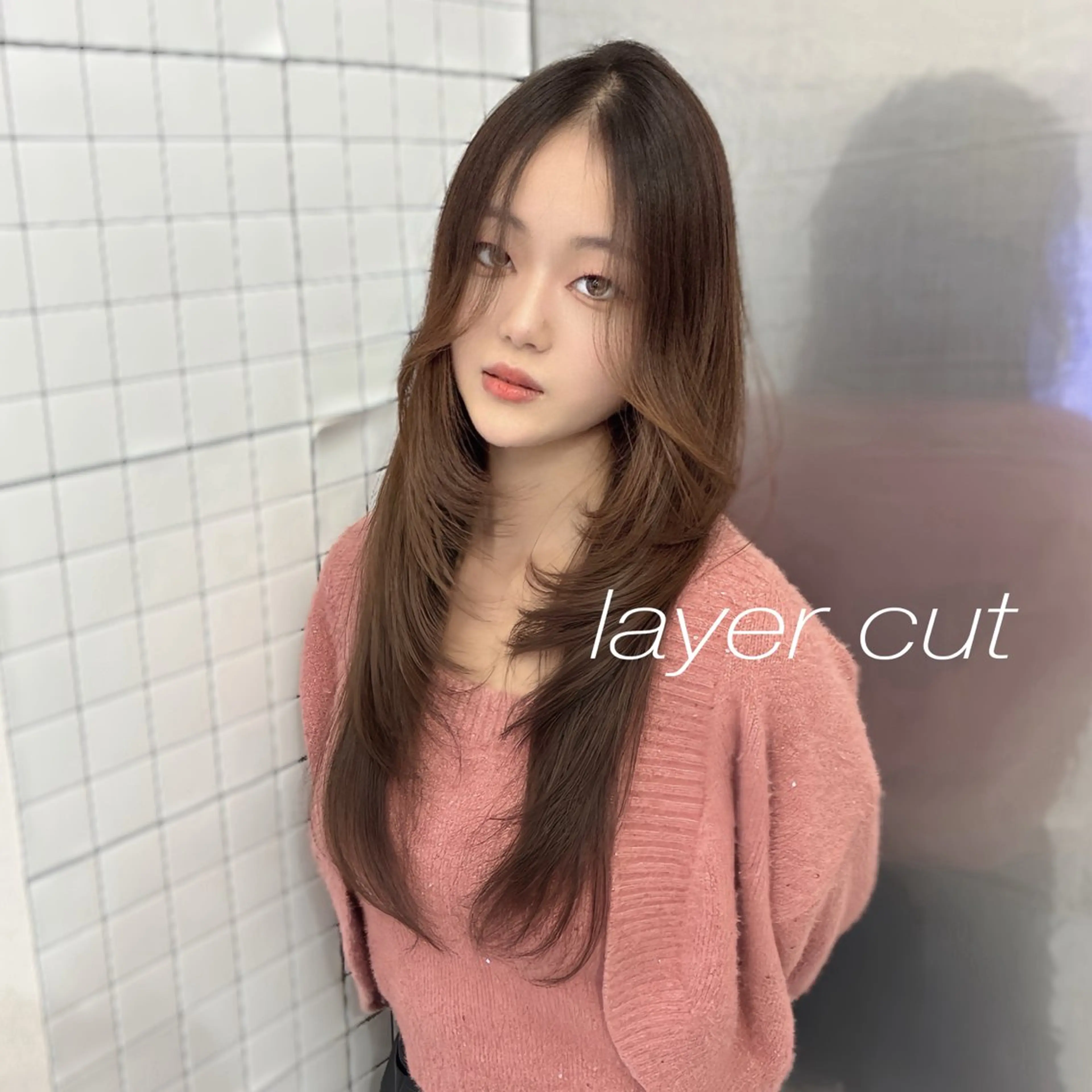 ロング カット ヘアカラー トリートメント LOMKH所属・レイヤーカット /縮毛矯正/タツヤのヘアスタイル