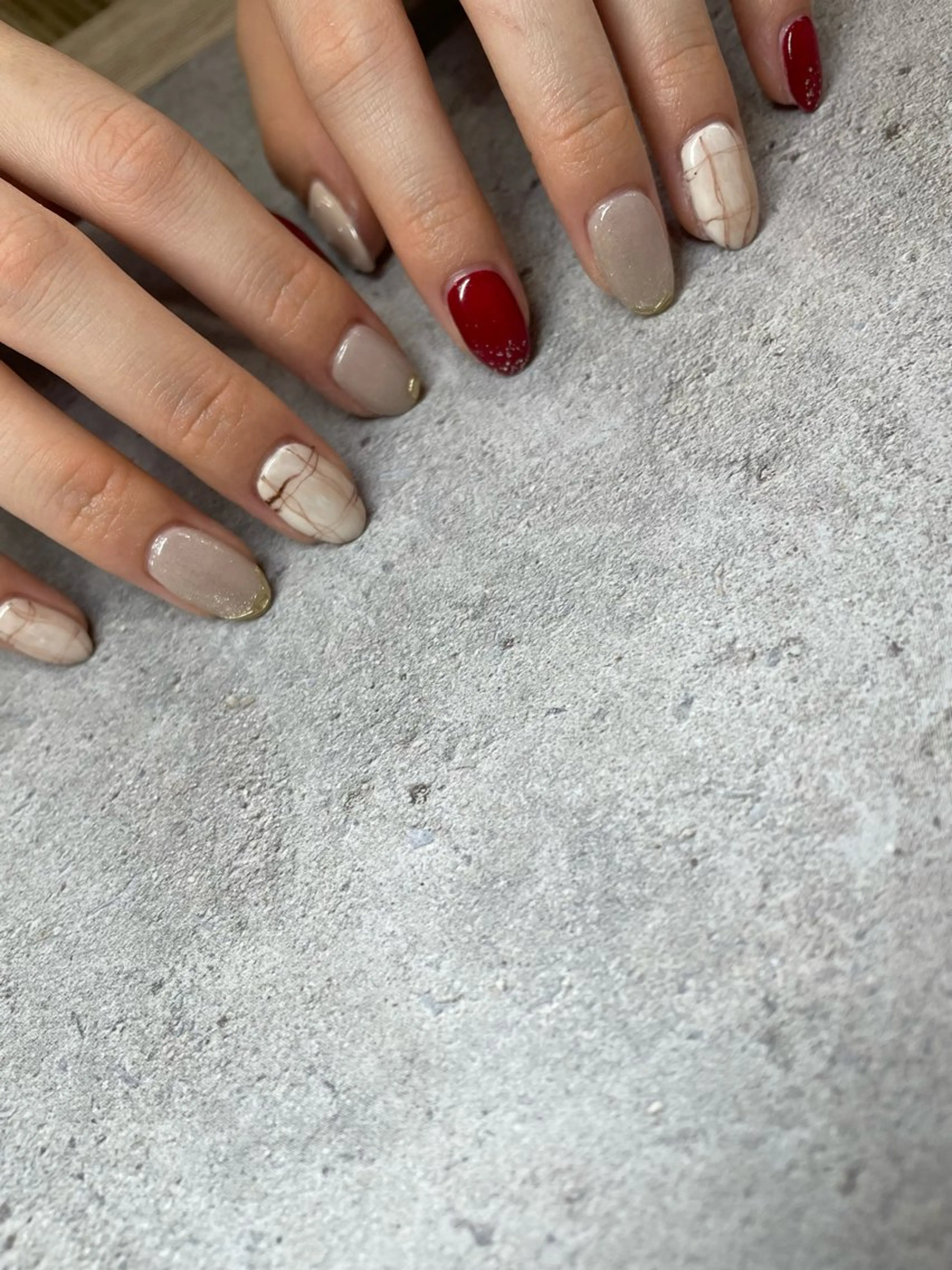 ネイル ハンドネイル フットネイル 🌕akuri🌖 nuance/専門のネイルデザイン