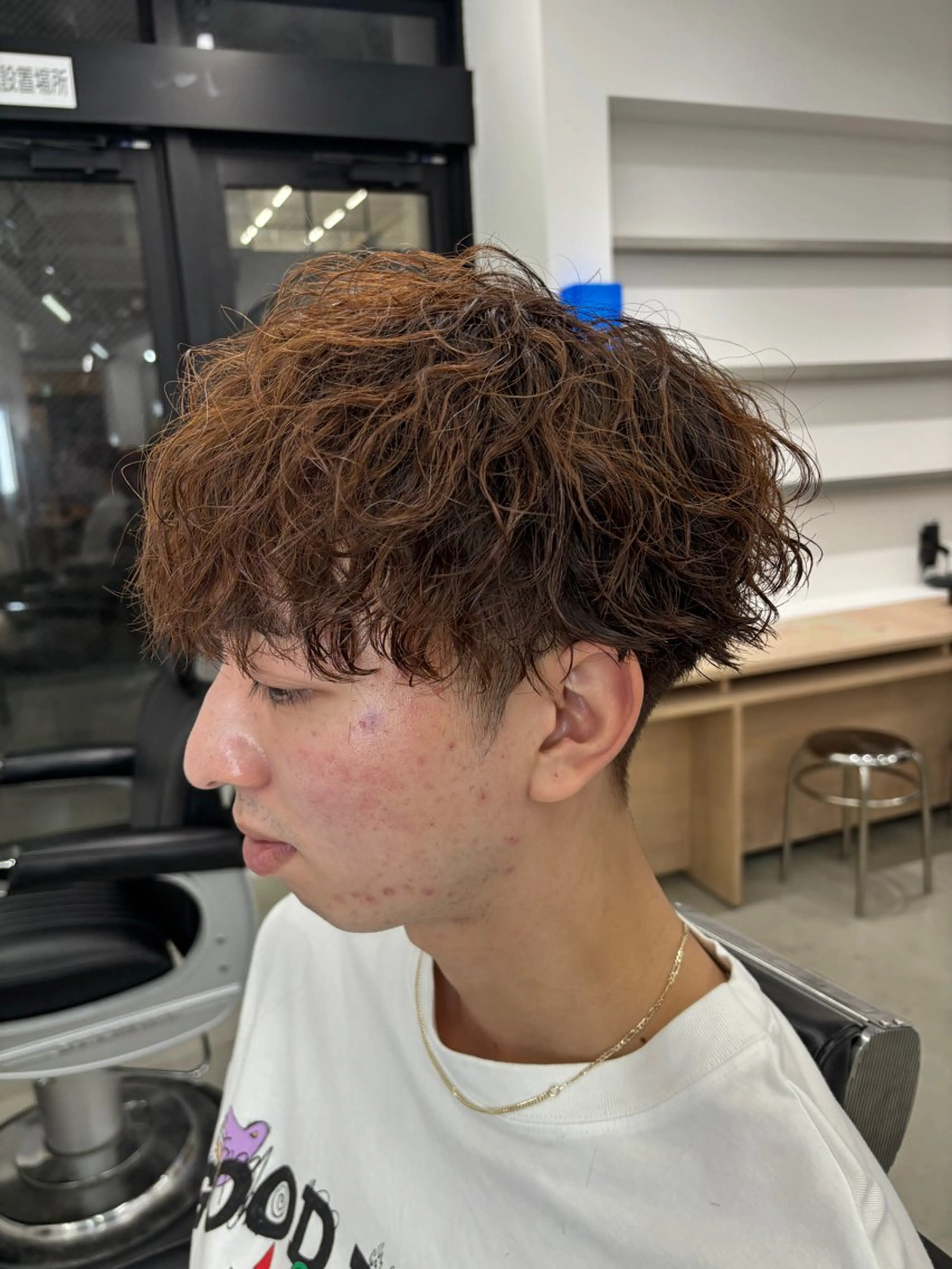 ショート カット ヘアカラー パーマ トリートメント パーマ職人DAIKI ツイスパ/波巻きのヘアスタイル