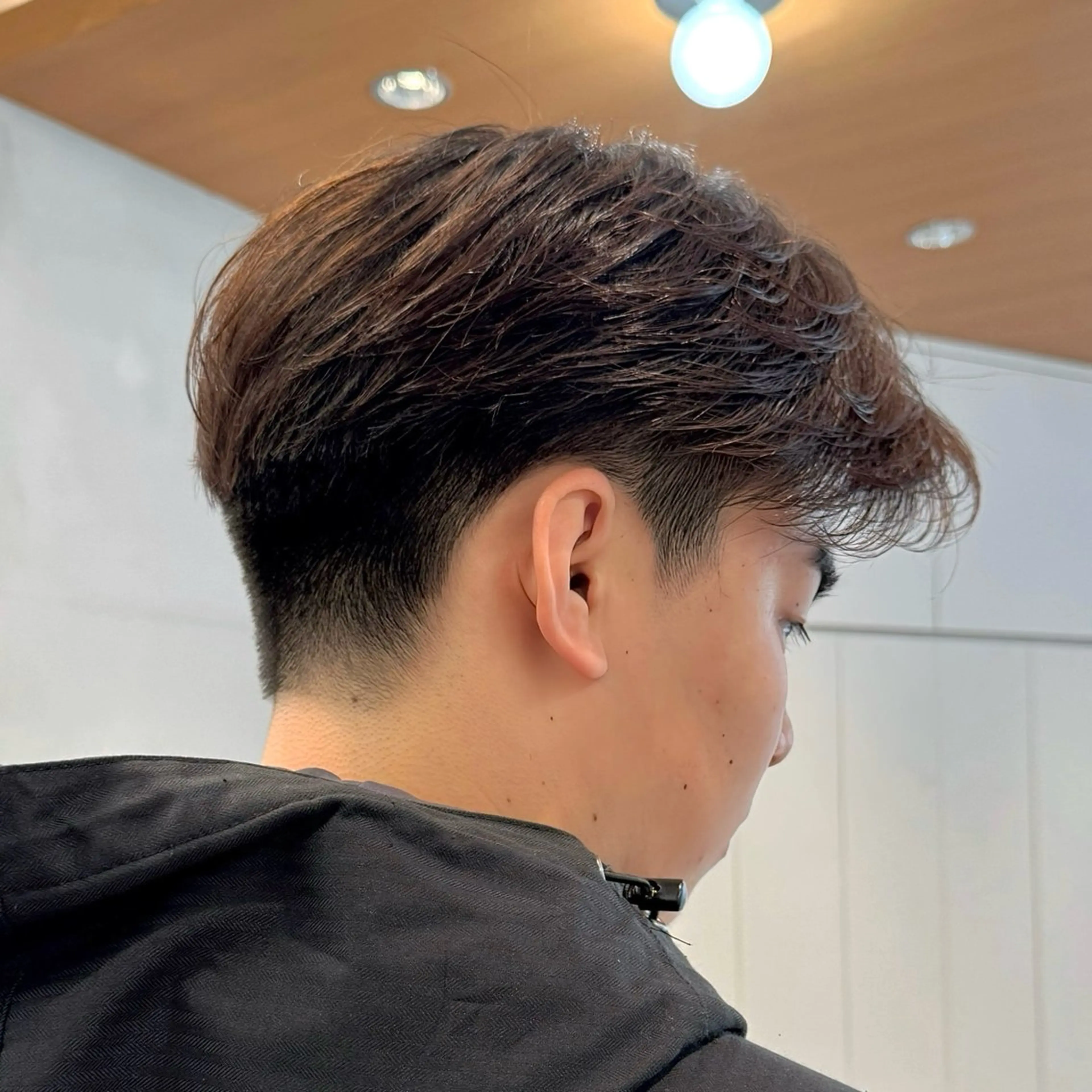 パーマ メンズ カット パーマ トリートメント ヘアセット 表参道/センター パート/SOTAのヘアスタイル