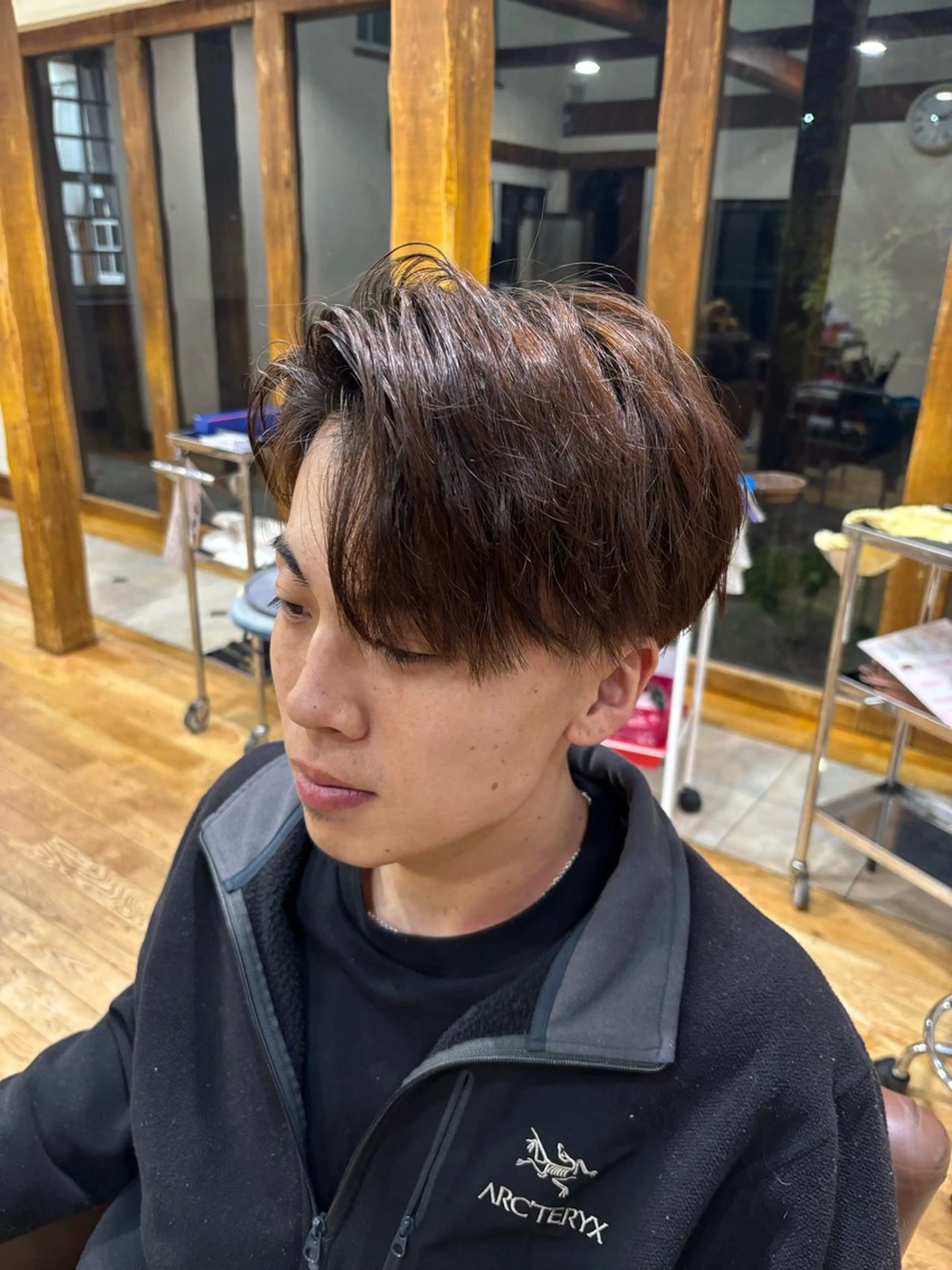 メンズ 穴山 斗希のヘアスタイル