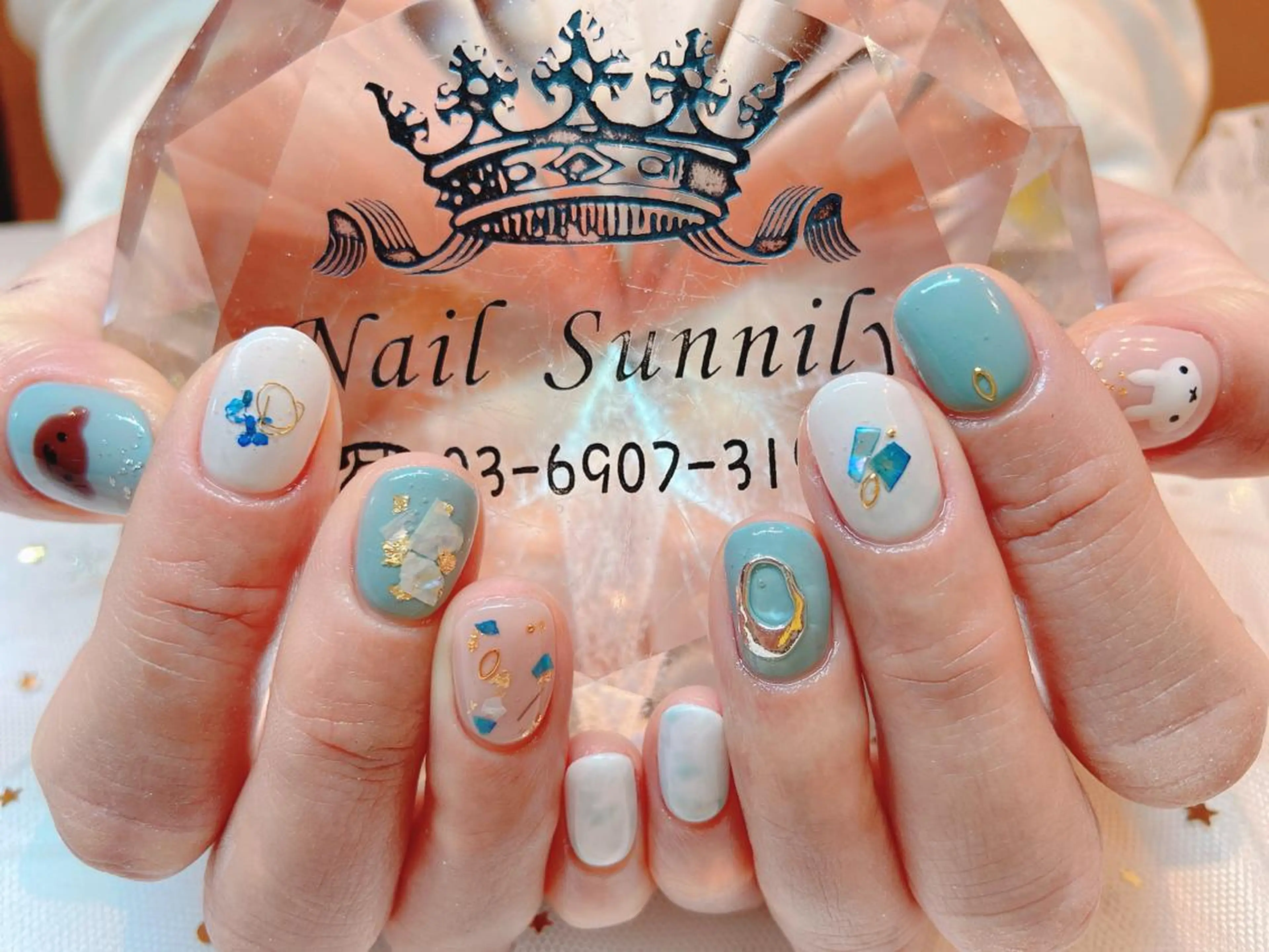 ネイル 長さだし専門店 M2　rikaのネイルデザイン