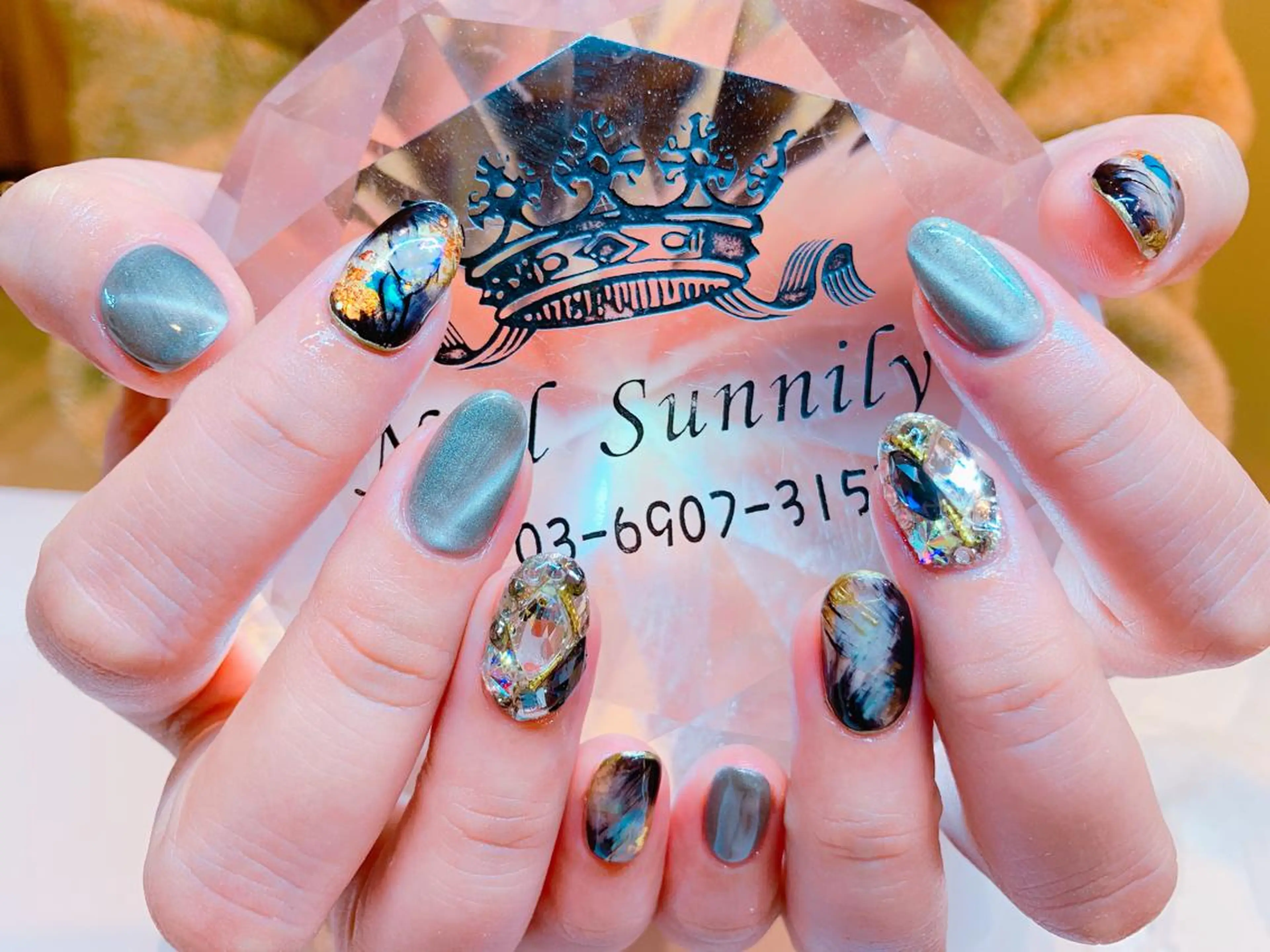 ネイル 長さだし専門店 M2　rikaのネイルデザイン