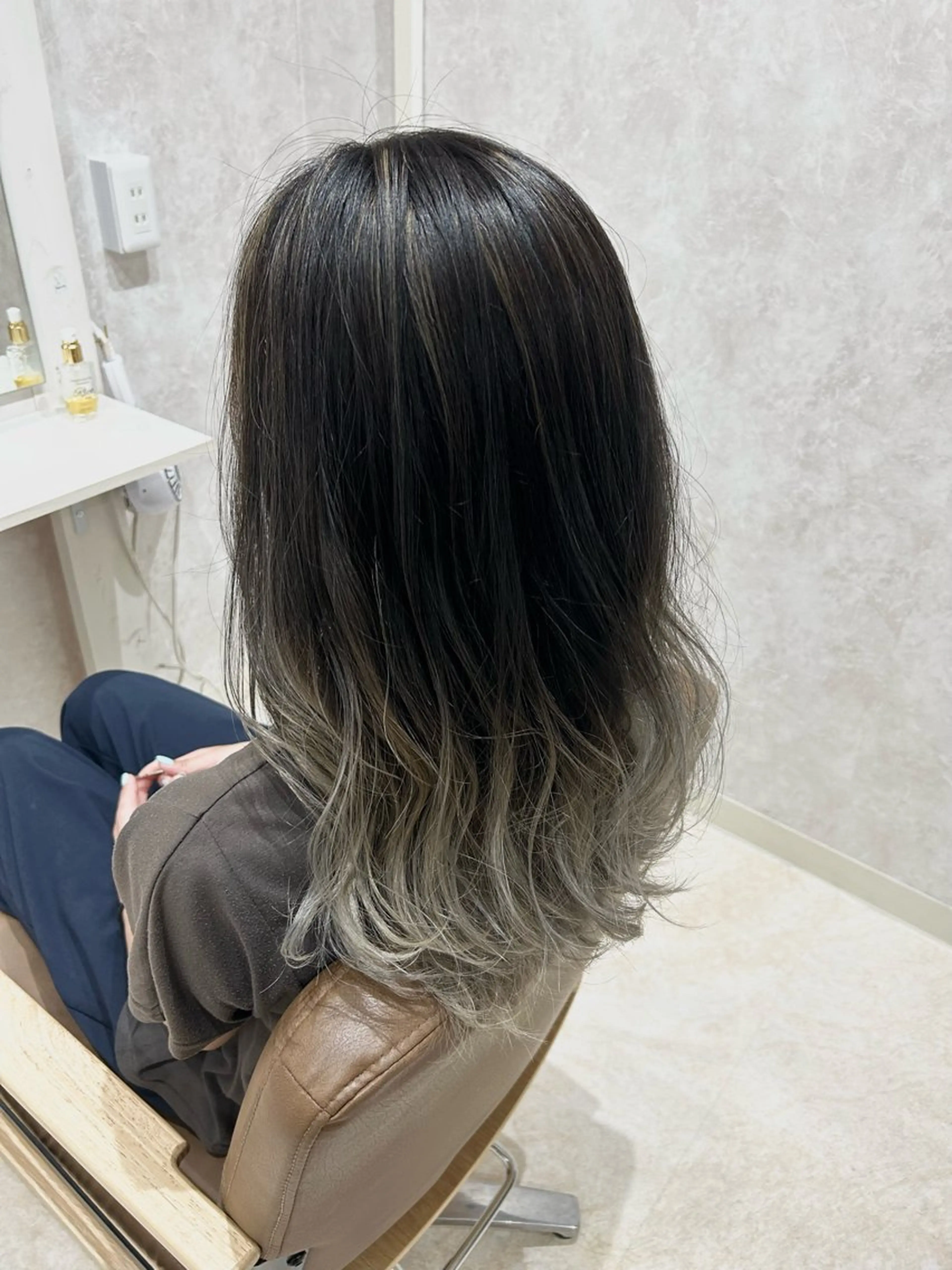 セミロング haruka 遥歌のヘアスタイル