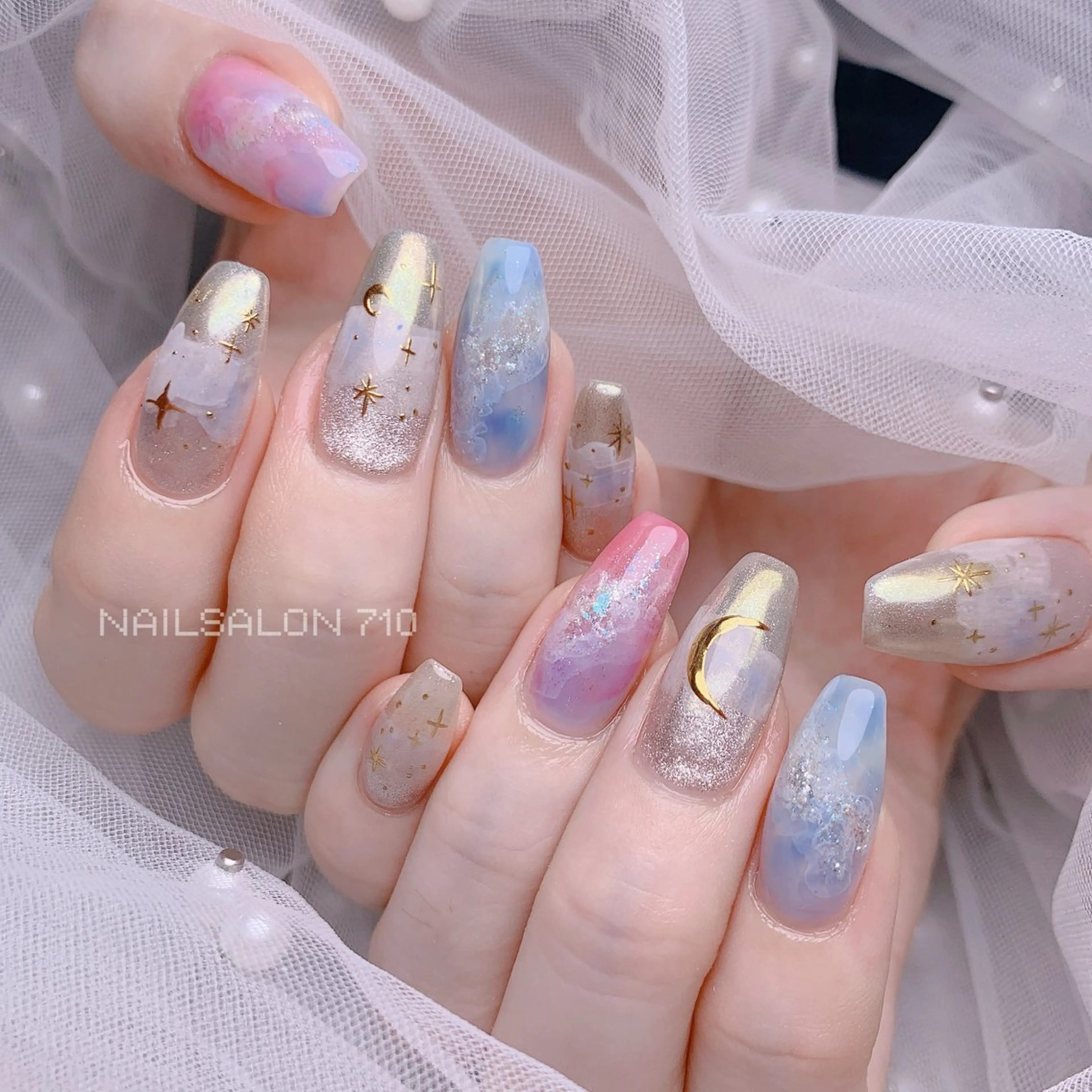 ネイル ハンドネイル フットネイル ナナイチゼロ I.Naoのネイルデザイン