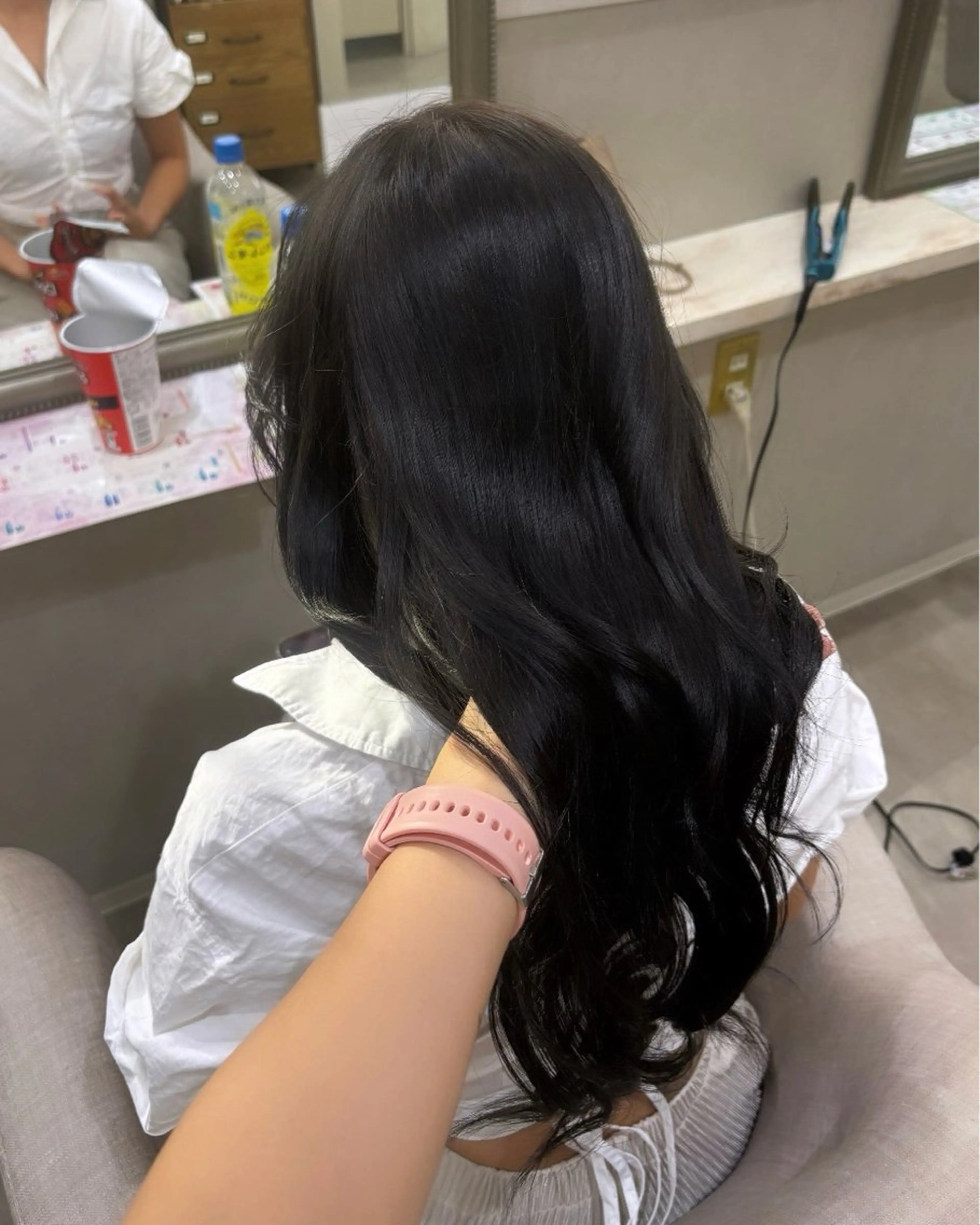 ロング カラー ブラウンカラー オリーブブラウン 🩰大宮/艶カラー uta🩰のヘアスタイル