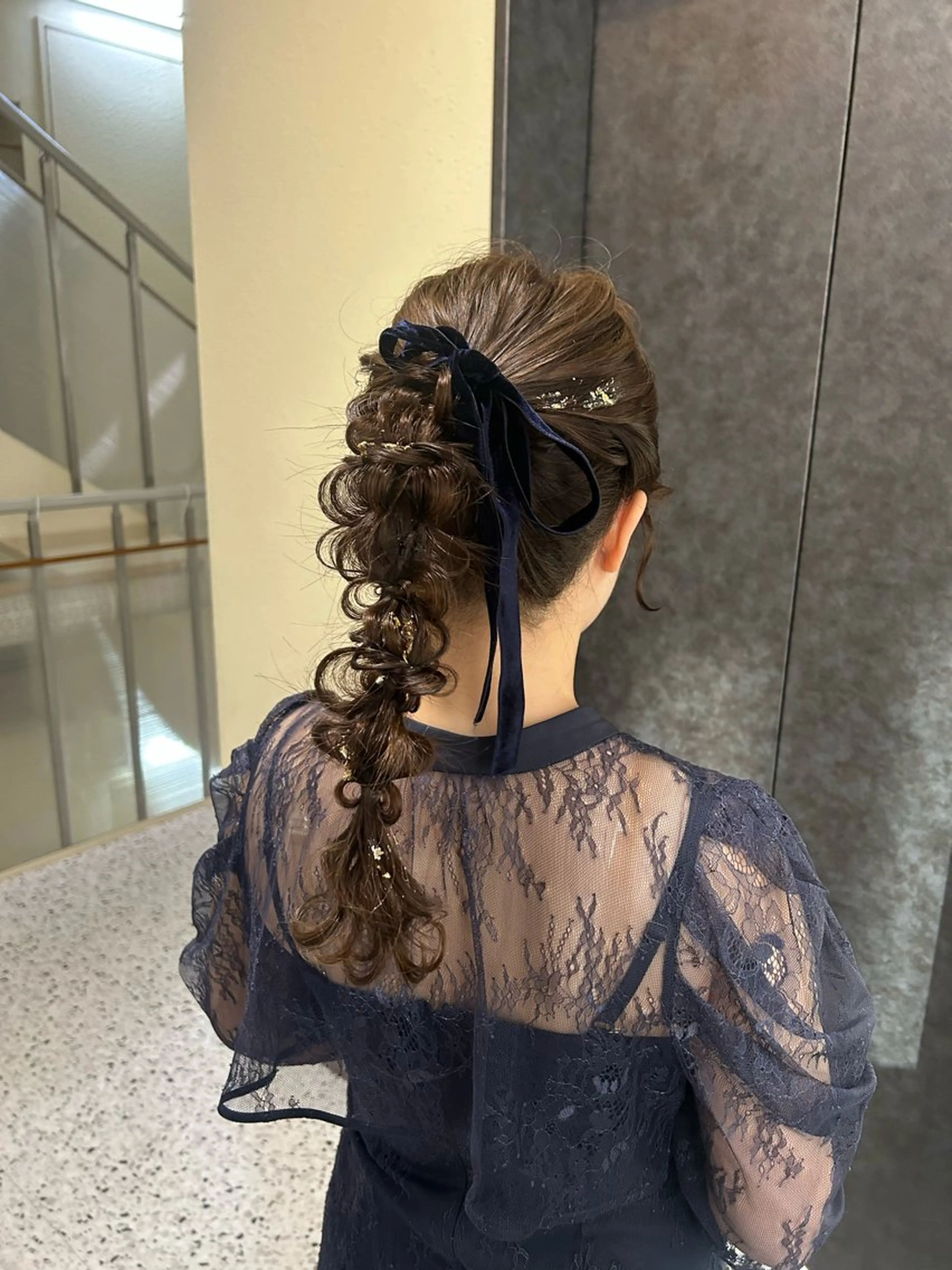 ロング ヘアセット Mila Hazukiのヘアスタイル