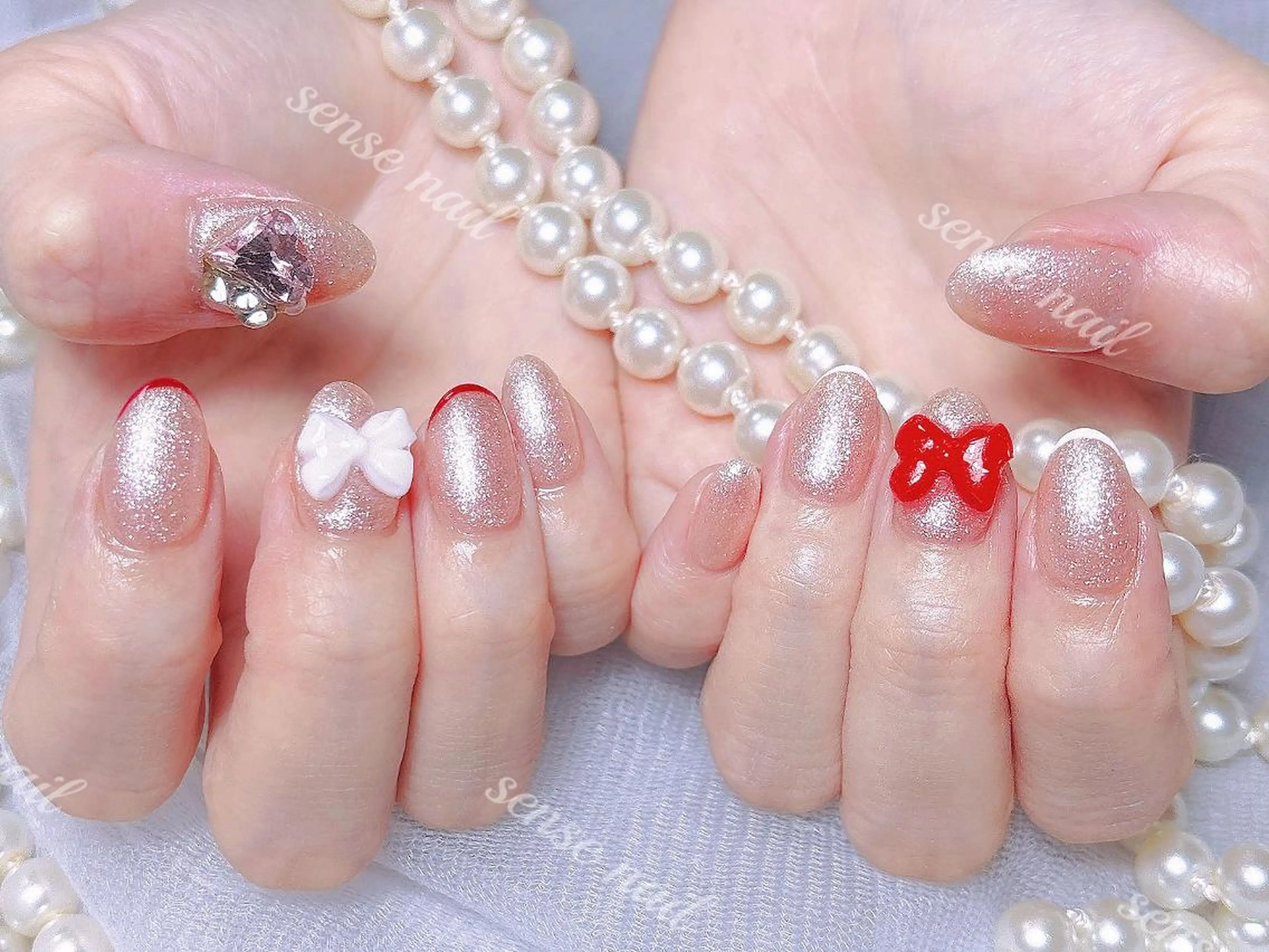 ネイル Queening 🦋のネイルデザイン