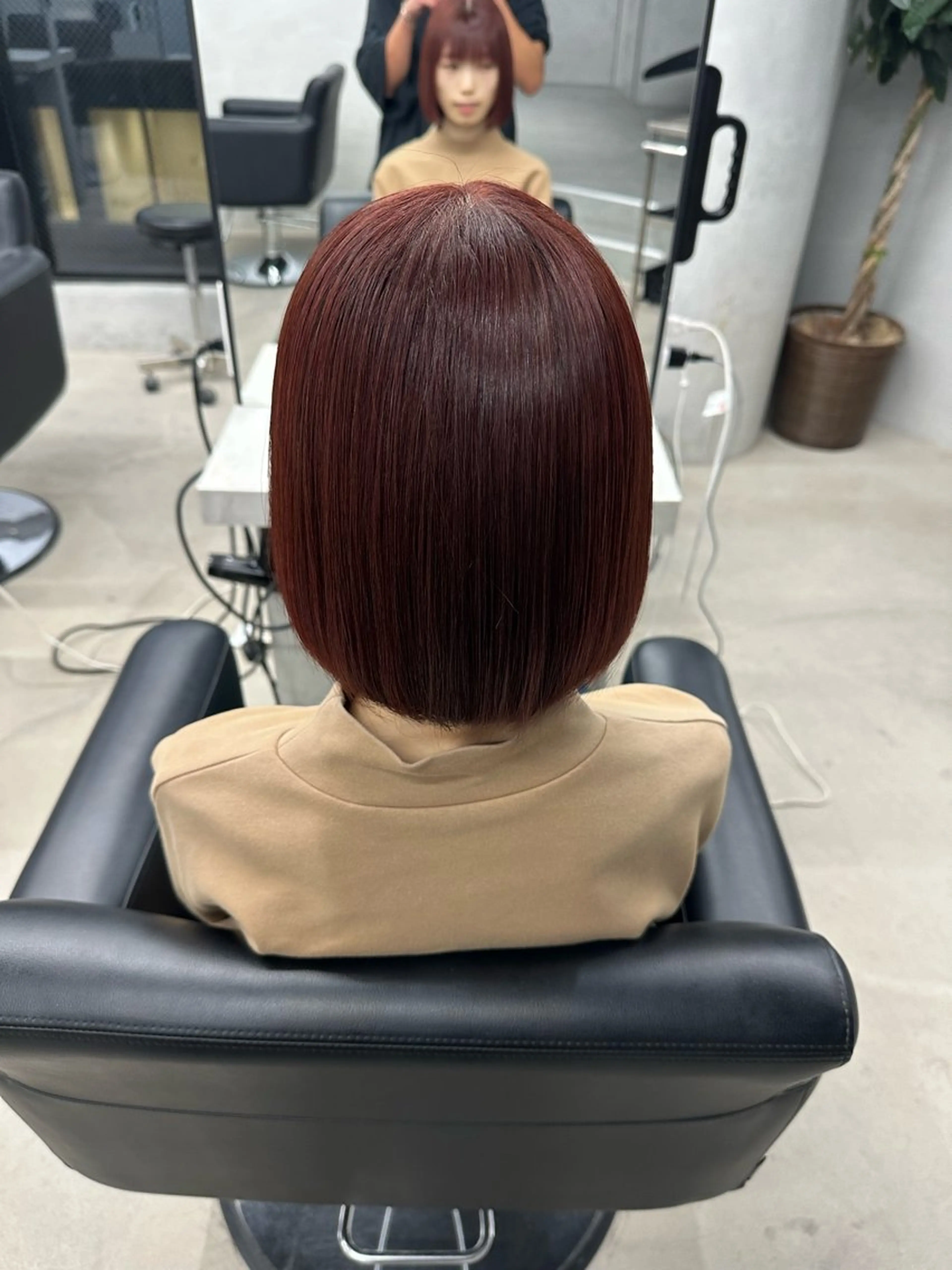 ヘアカラー トリートメント navile 銀座 角田 龍太のヘアスタイル