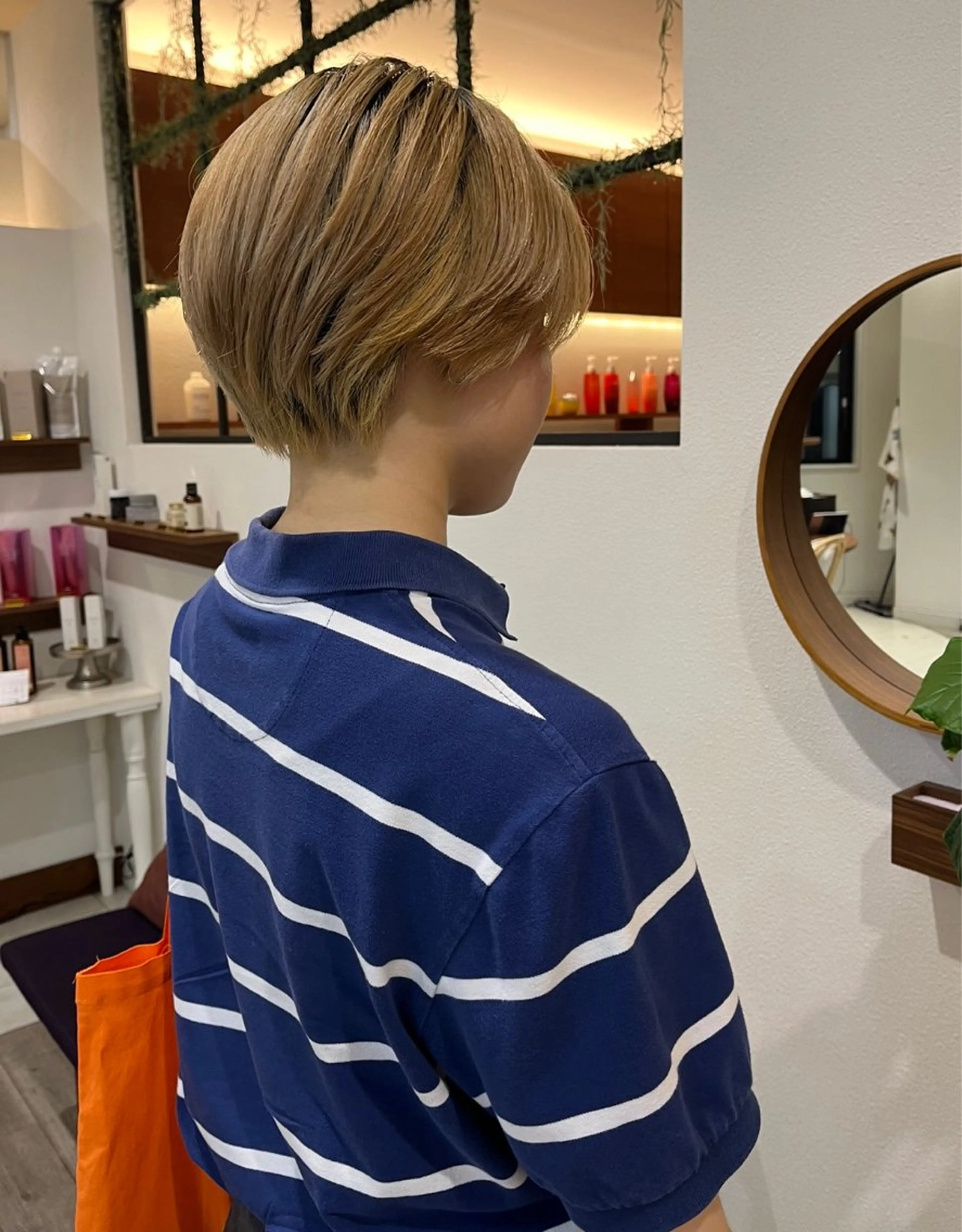 ショート Garland  Ginza所属・モモ🍑 レイヤー/ボブ/暖色のヘアスタイル