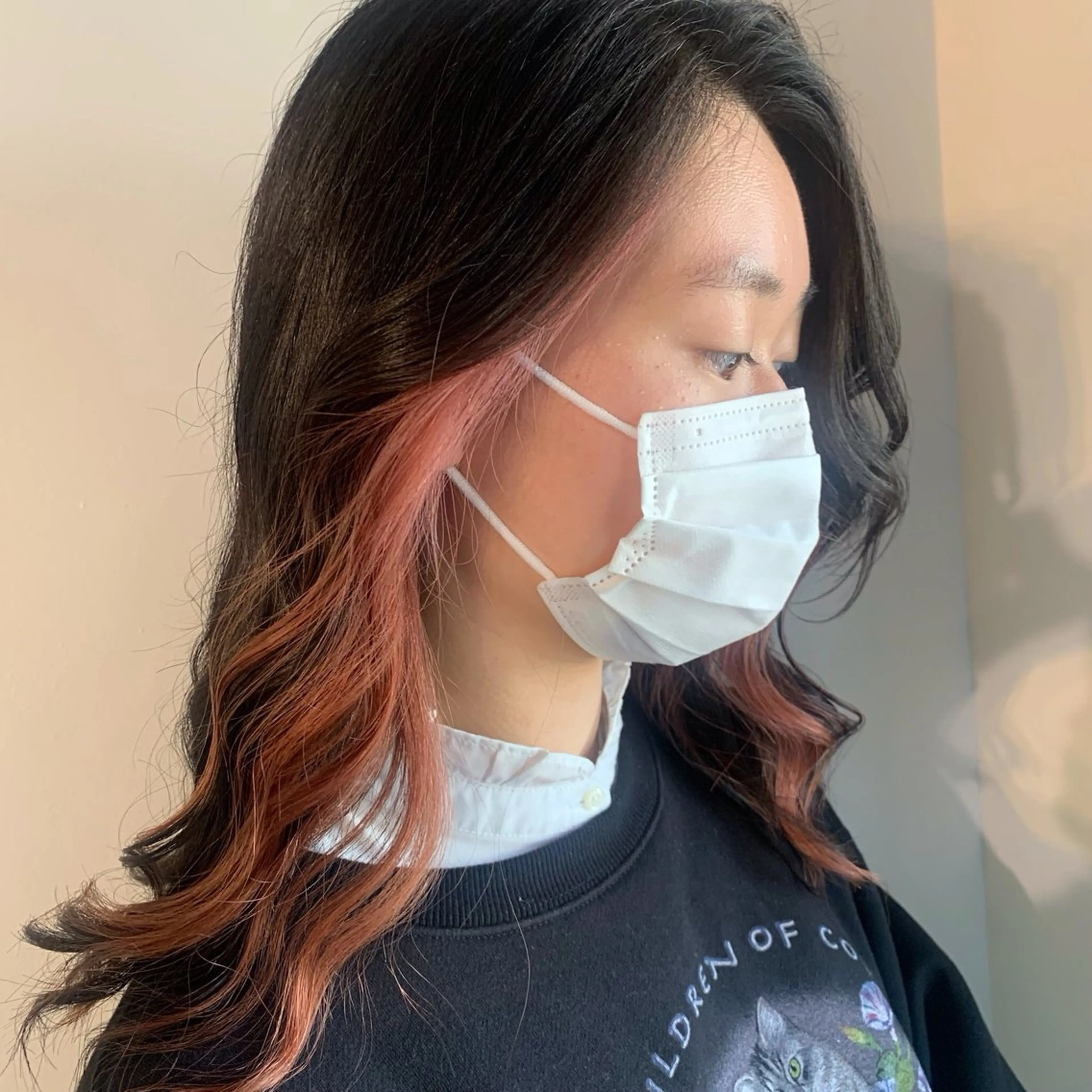 セミロング ヘアカラー トリートメント ☀️Luana☀️ 公式/大通のヘアスタイル