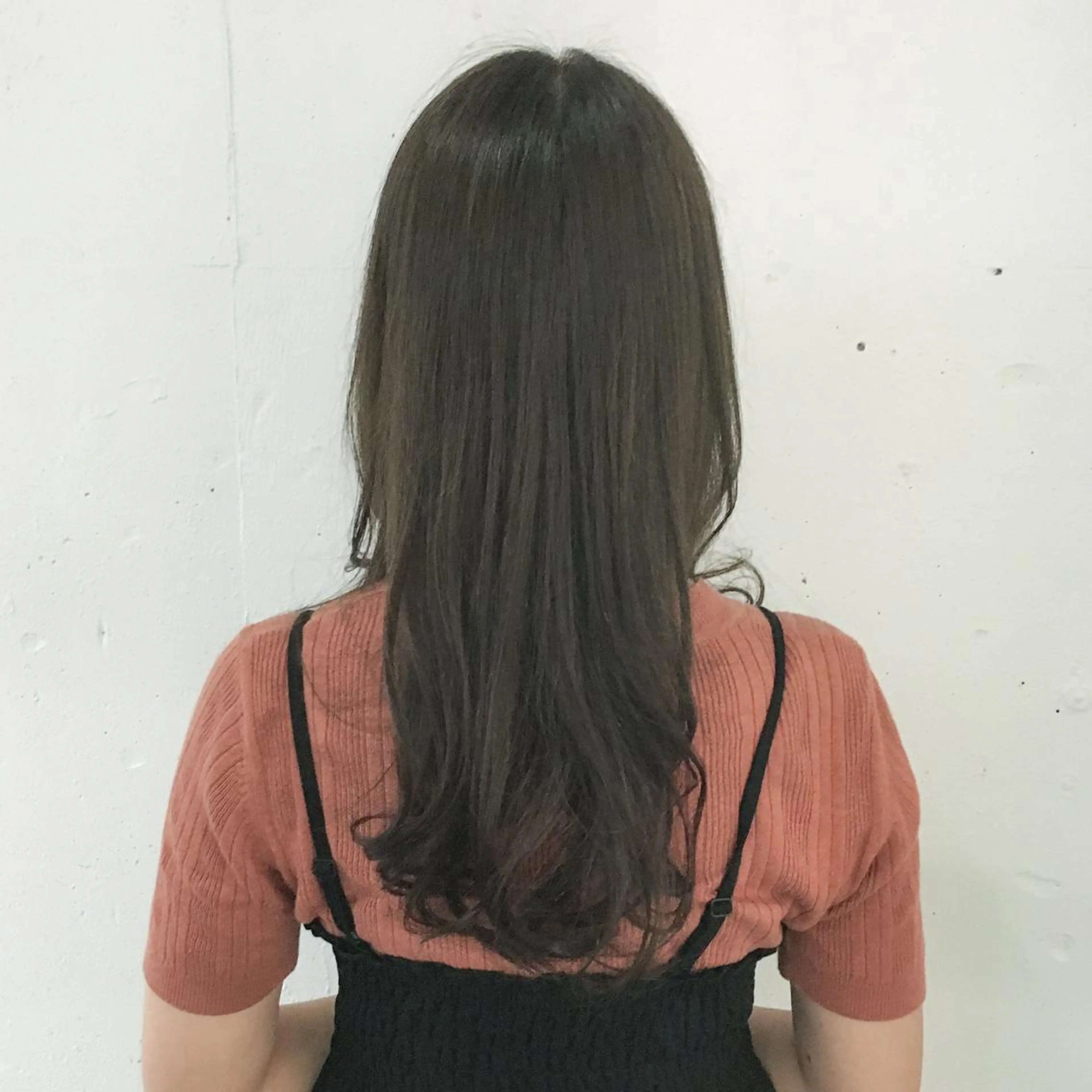 ロング カラー パーマ ミント ヘアカラー トミタ アツシのヘアスタイル