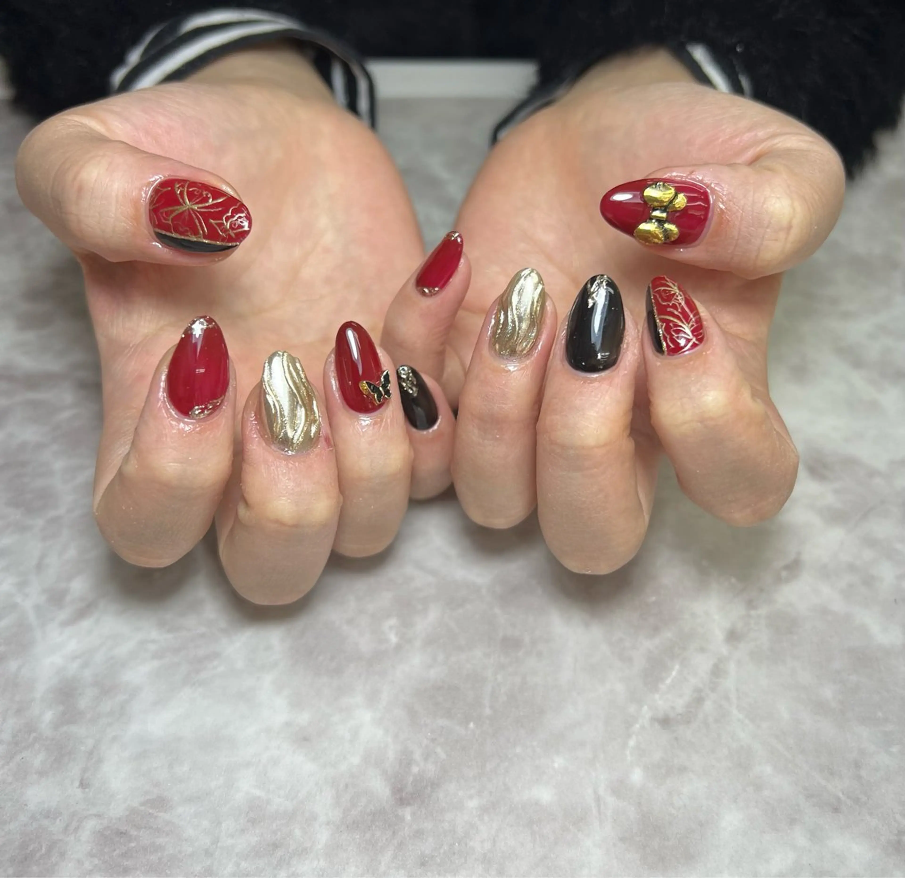 ネイル MAMIネイリスト UNELMA所属のネイルデザイン