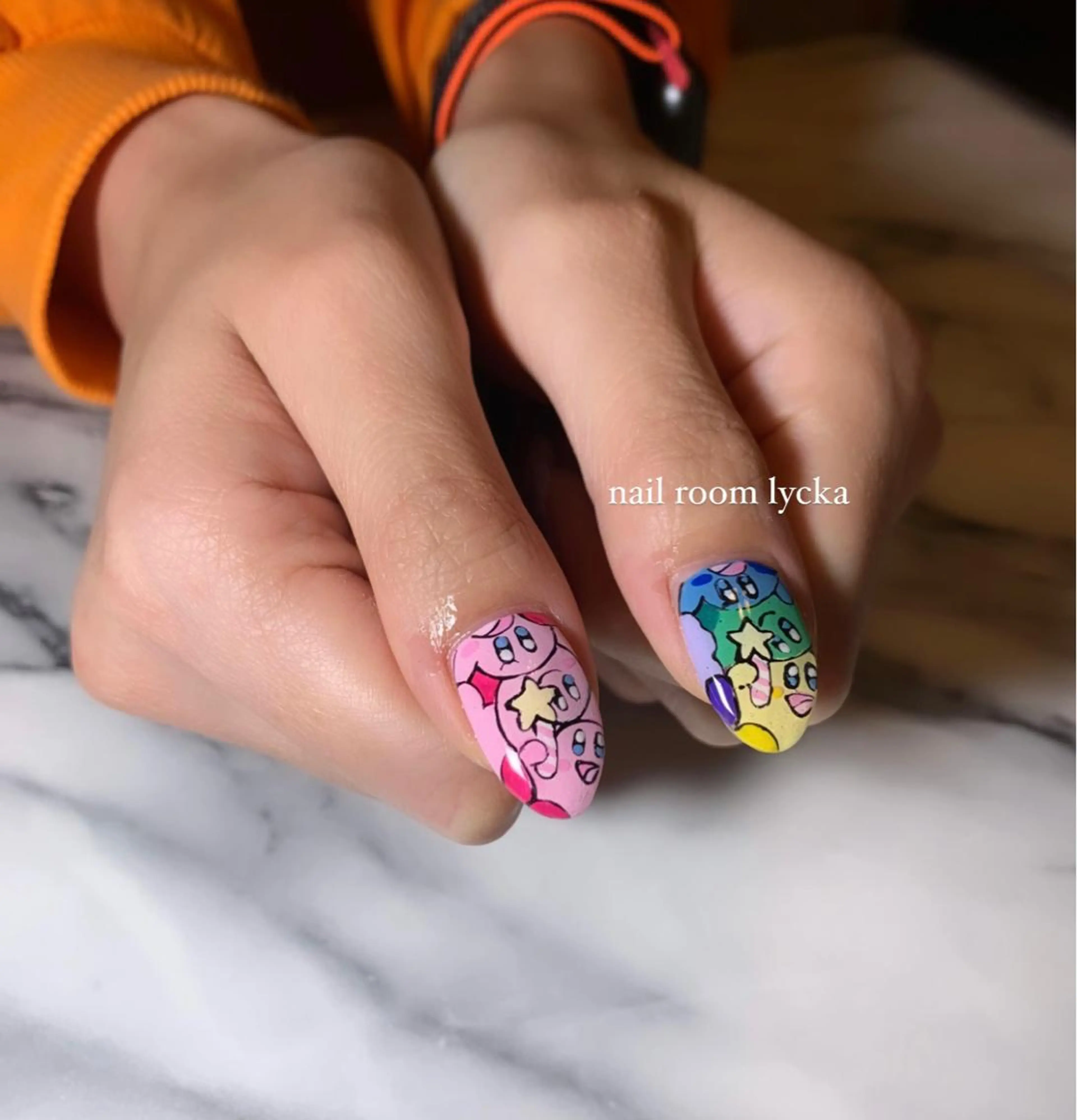 ネイル ﾈｲﾙﾙｰﾑﾘｯｶ 𝐦𝐚𝐲𝐮のネイルデザイン