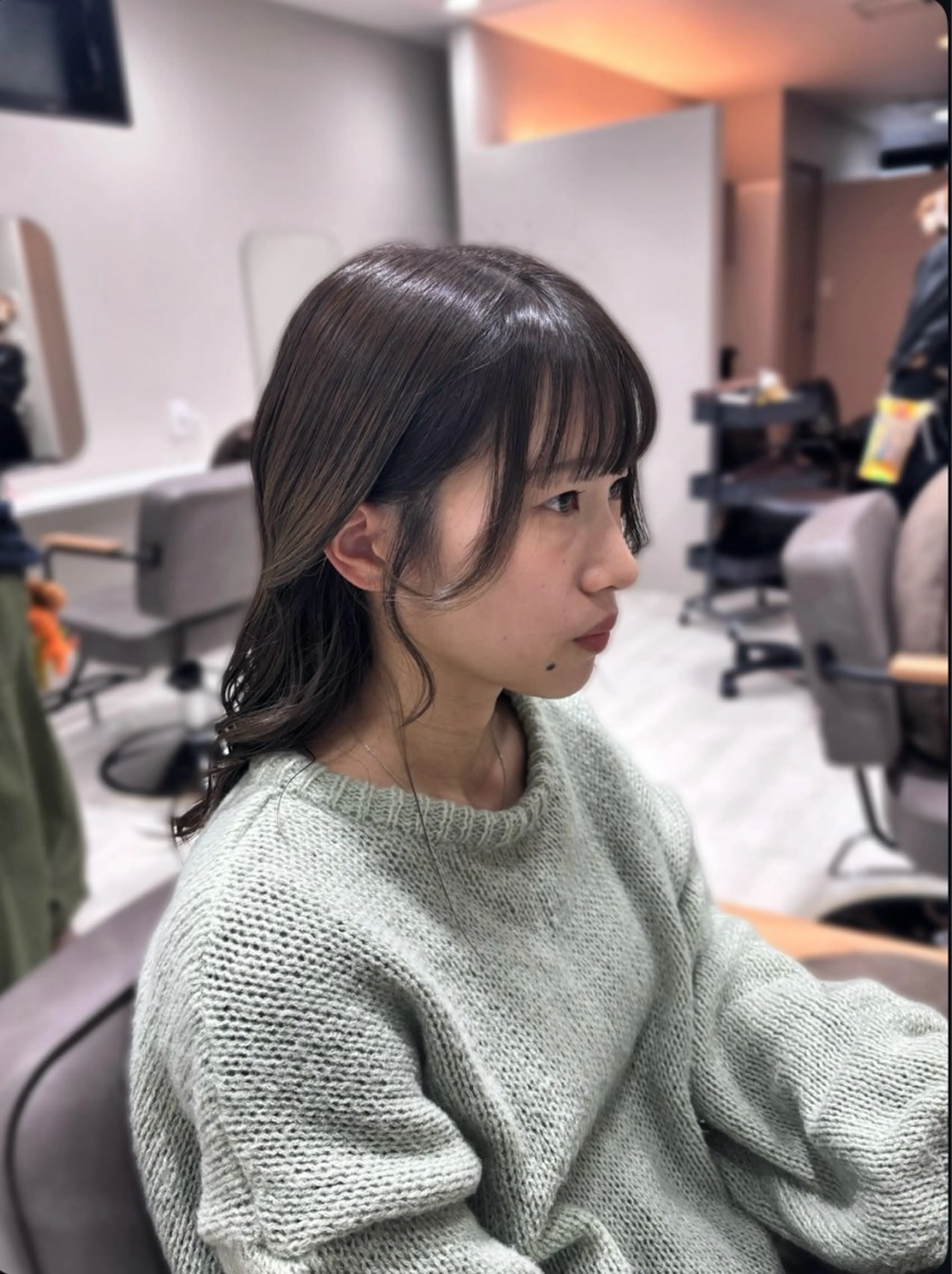 ミディアム カット 🌿髪質改善/レイヤ ー🌿ひかるんのヘアスタイル