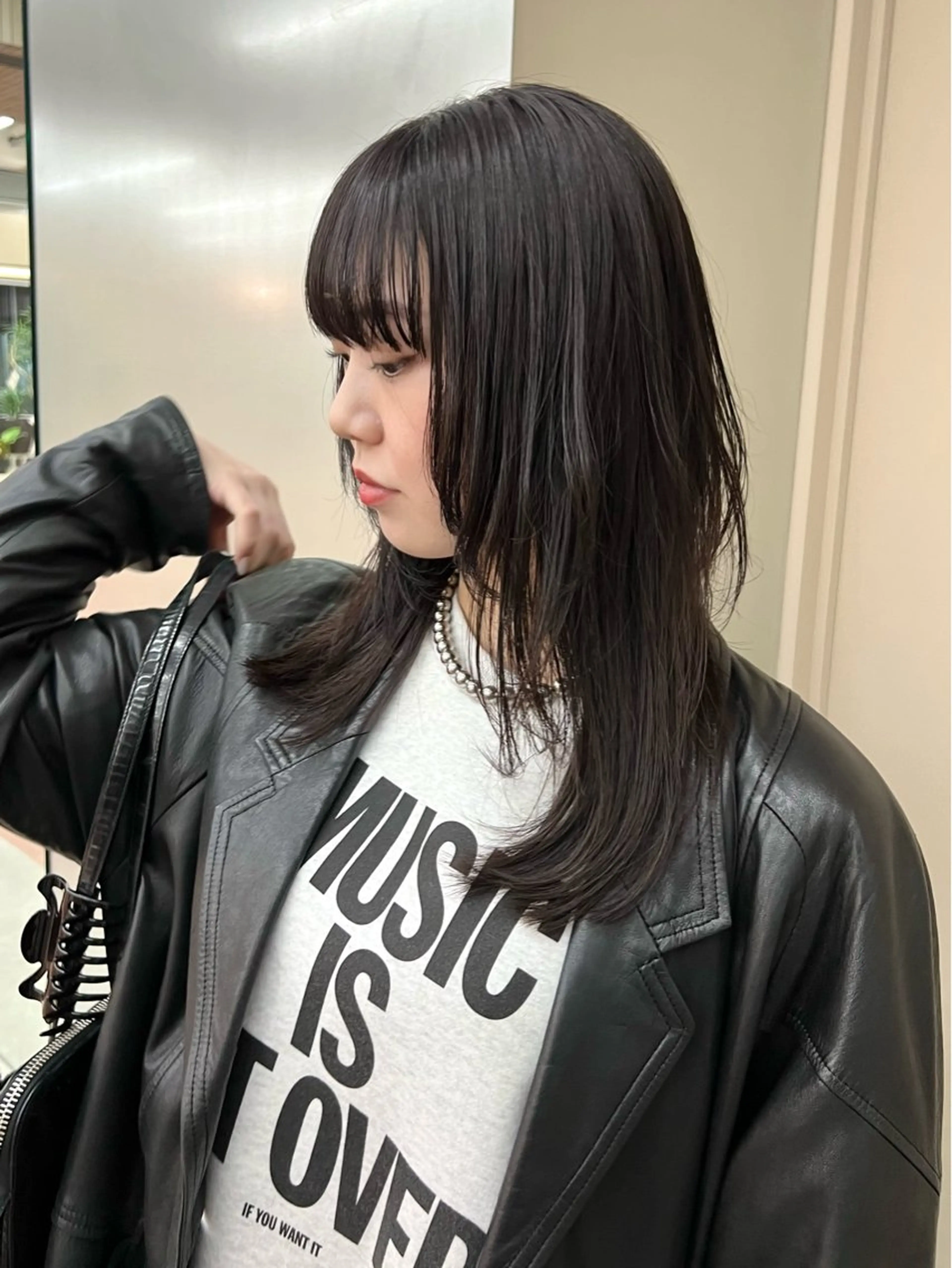 セミロング カラー メンズ 矢場町/栄/上前津/ 佐藤祐希のヘアスタイル