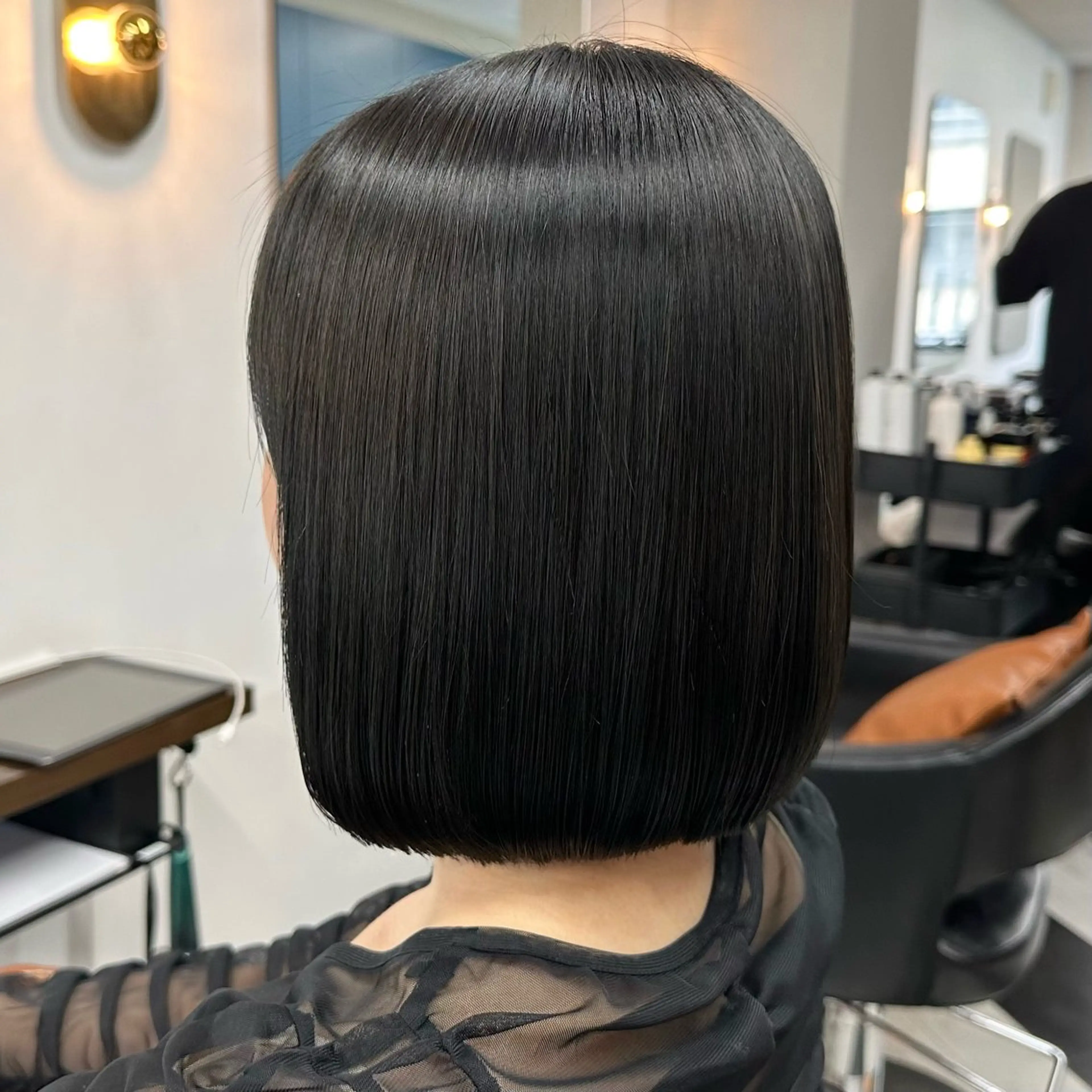 ショート カラー パーマ 守屋 寿哉のヘアスタイル