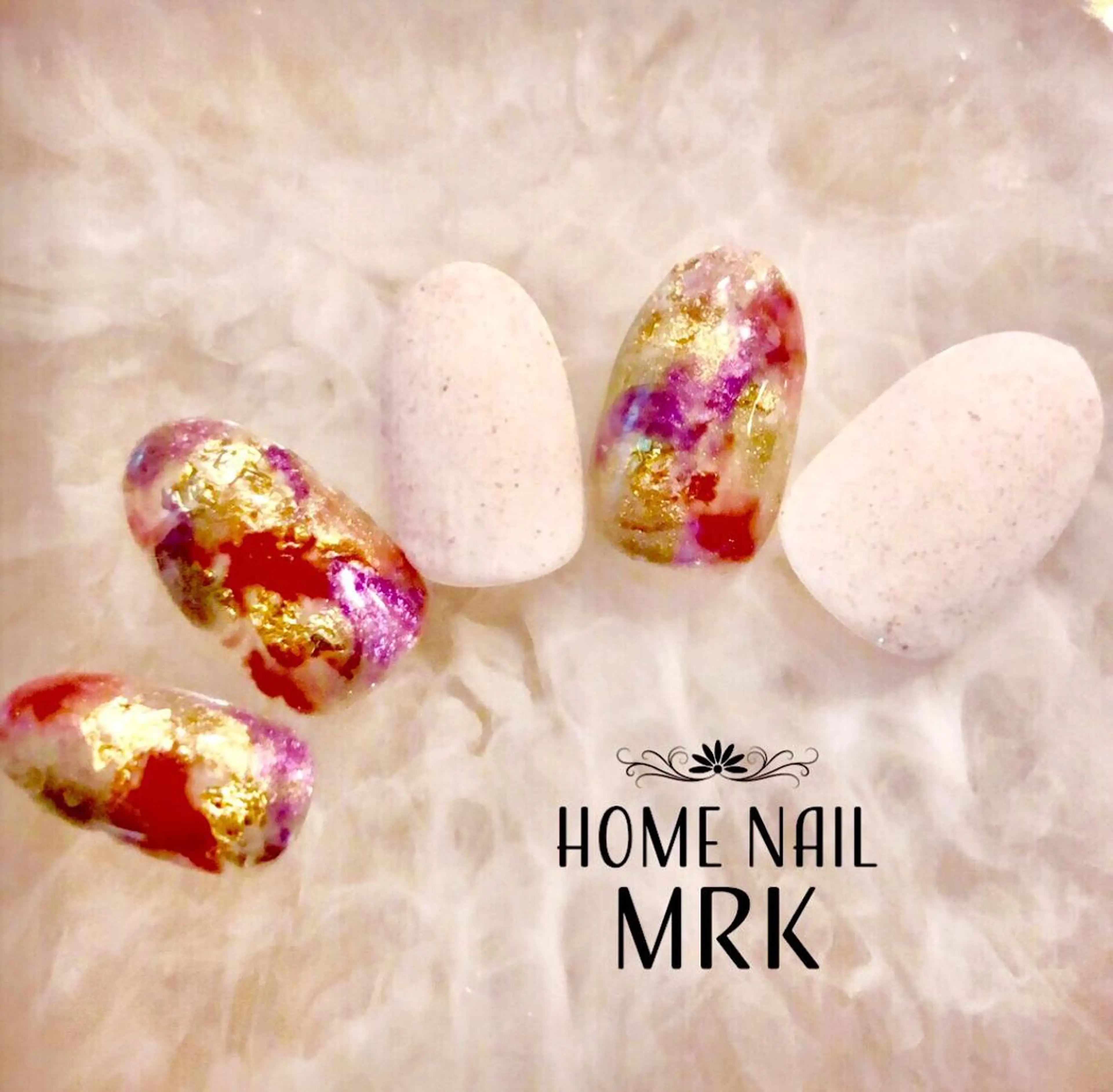 ネイル マットネイル ニュアンスネイル MARUKO nailのネイルデザイン