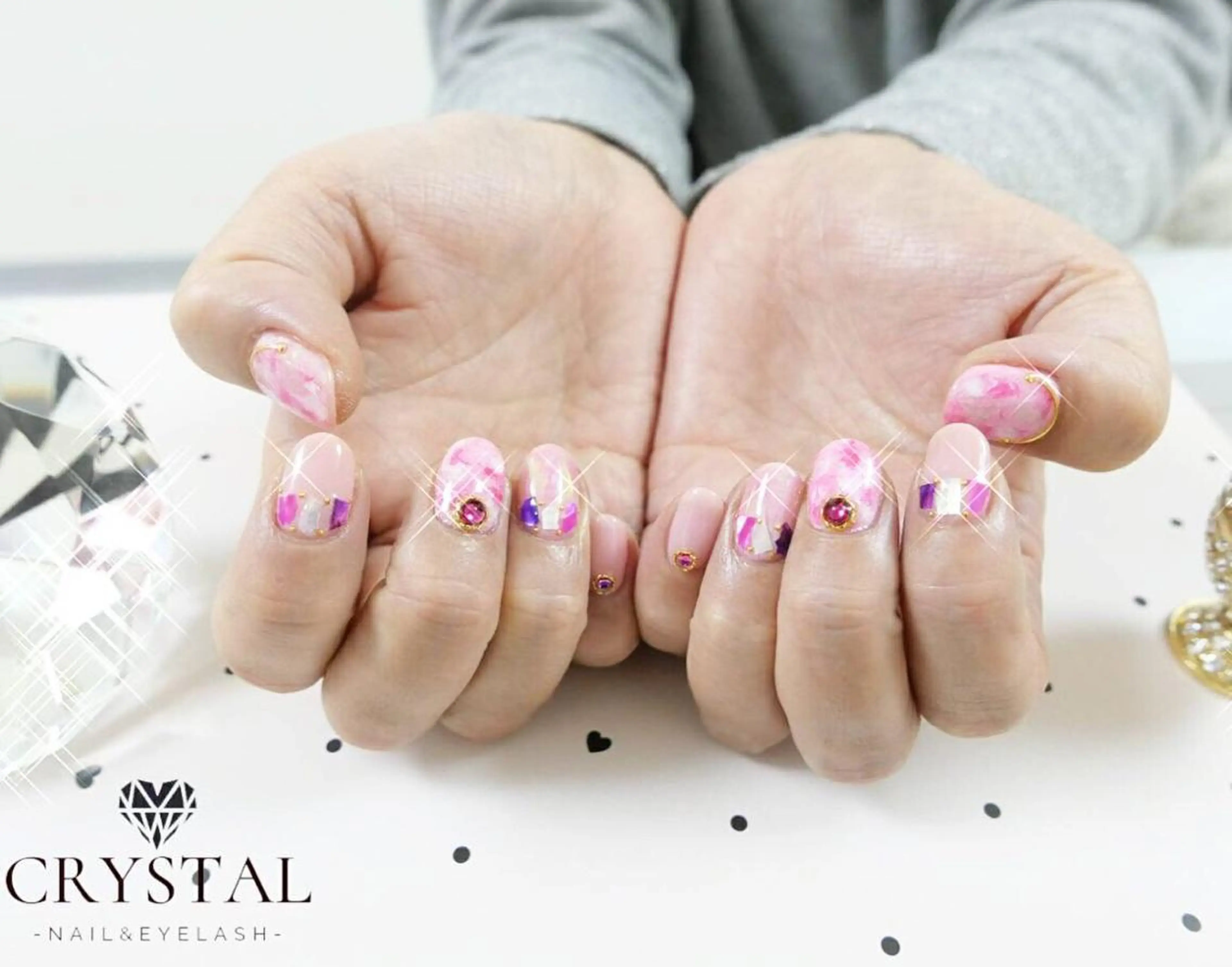 ネイル ゴージャス ハンドネイル CL Nailのネイルデザイン