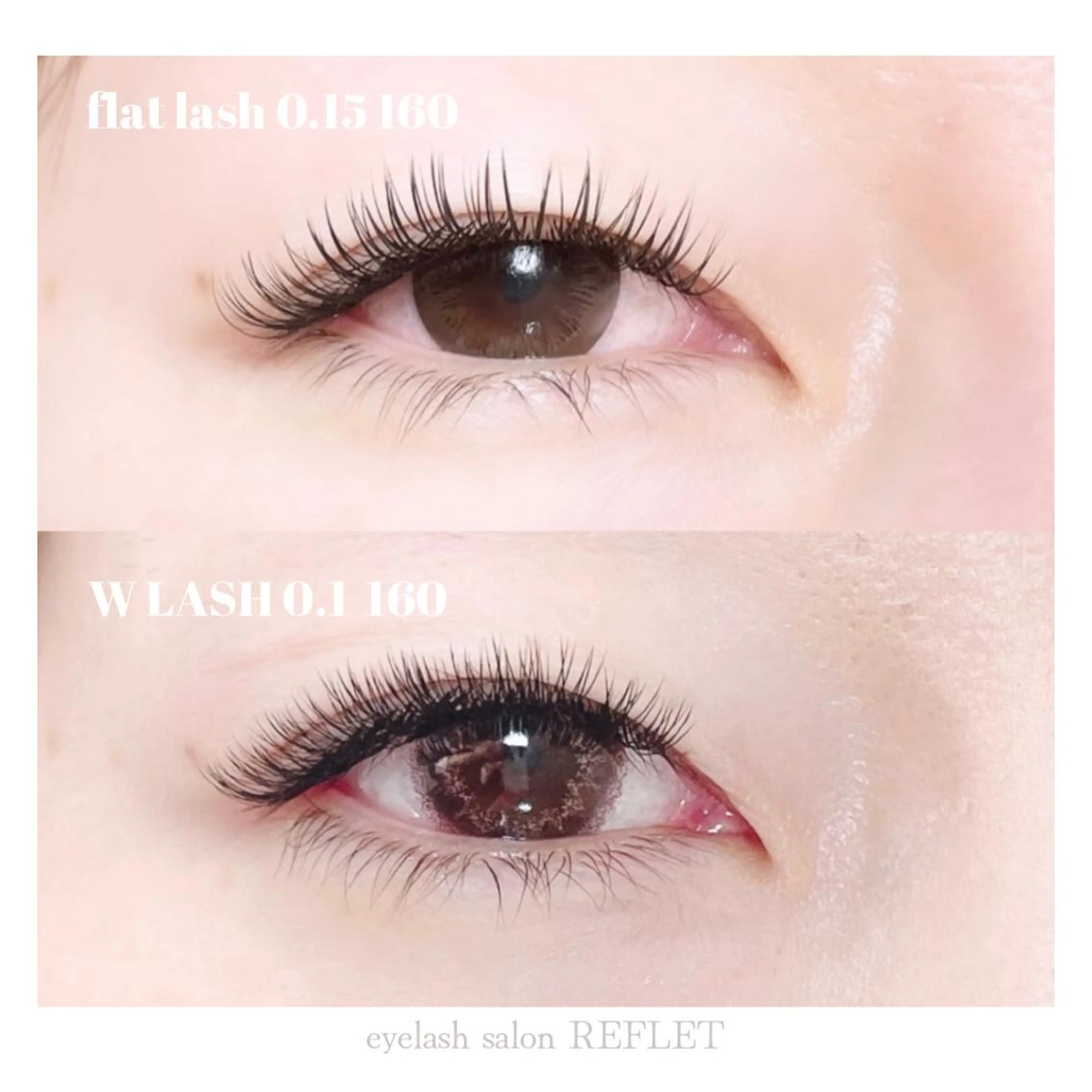 マツエク・マツパ REFLET ルフレのマツエク・マツパデザイン