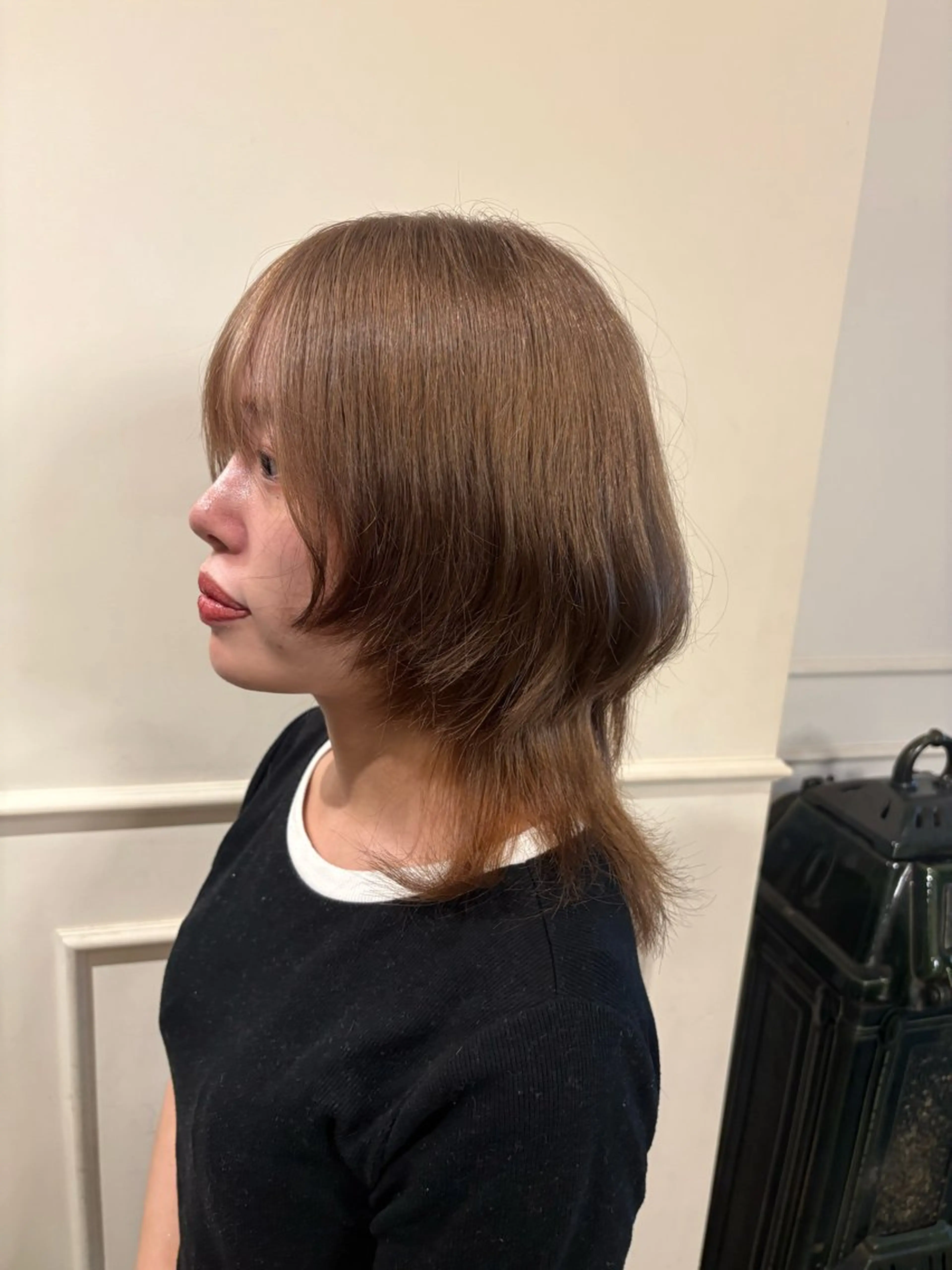 ミディアム カット kenshin/艶髪 /似合わせカットのヘアスタイル