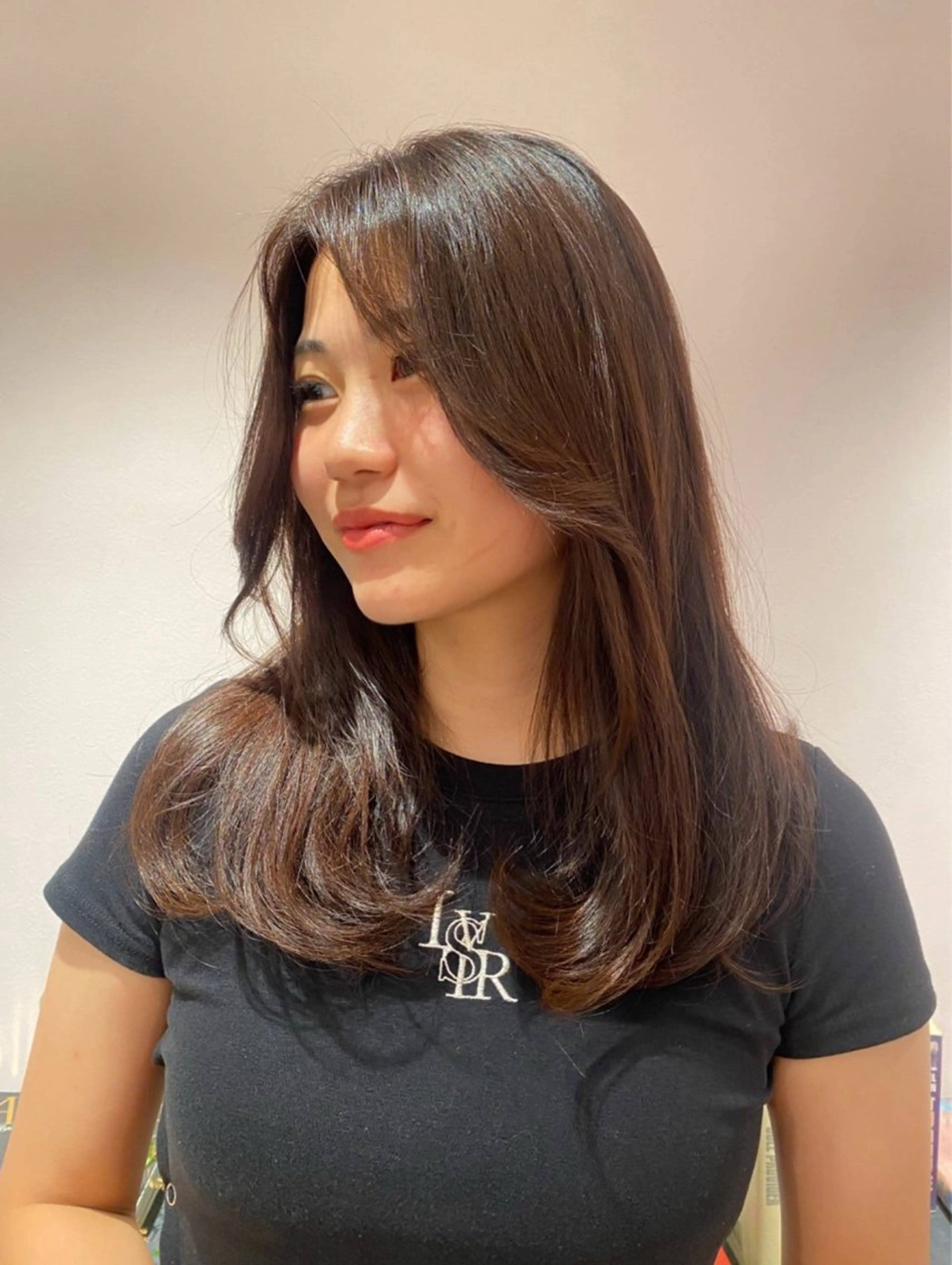 🩵スタイリストによる調整カット付き＋韓国風ワンカールパーマ＋6000円相当トリートメント🩵の写真