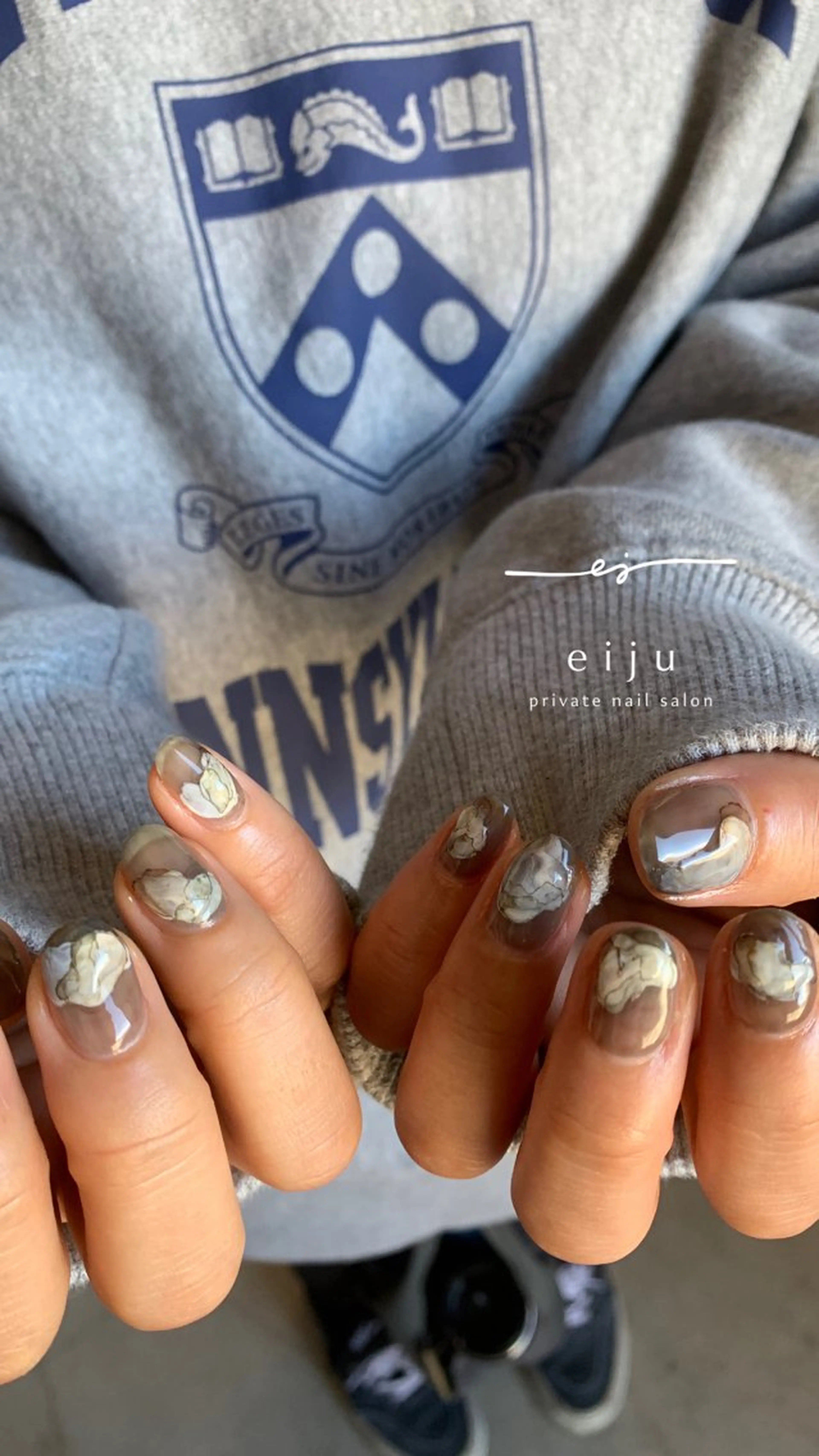 ネイル ハンドネイル eiju .のネイルデザイン