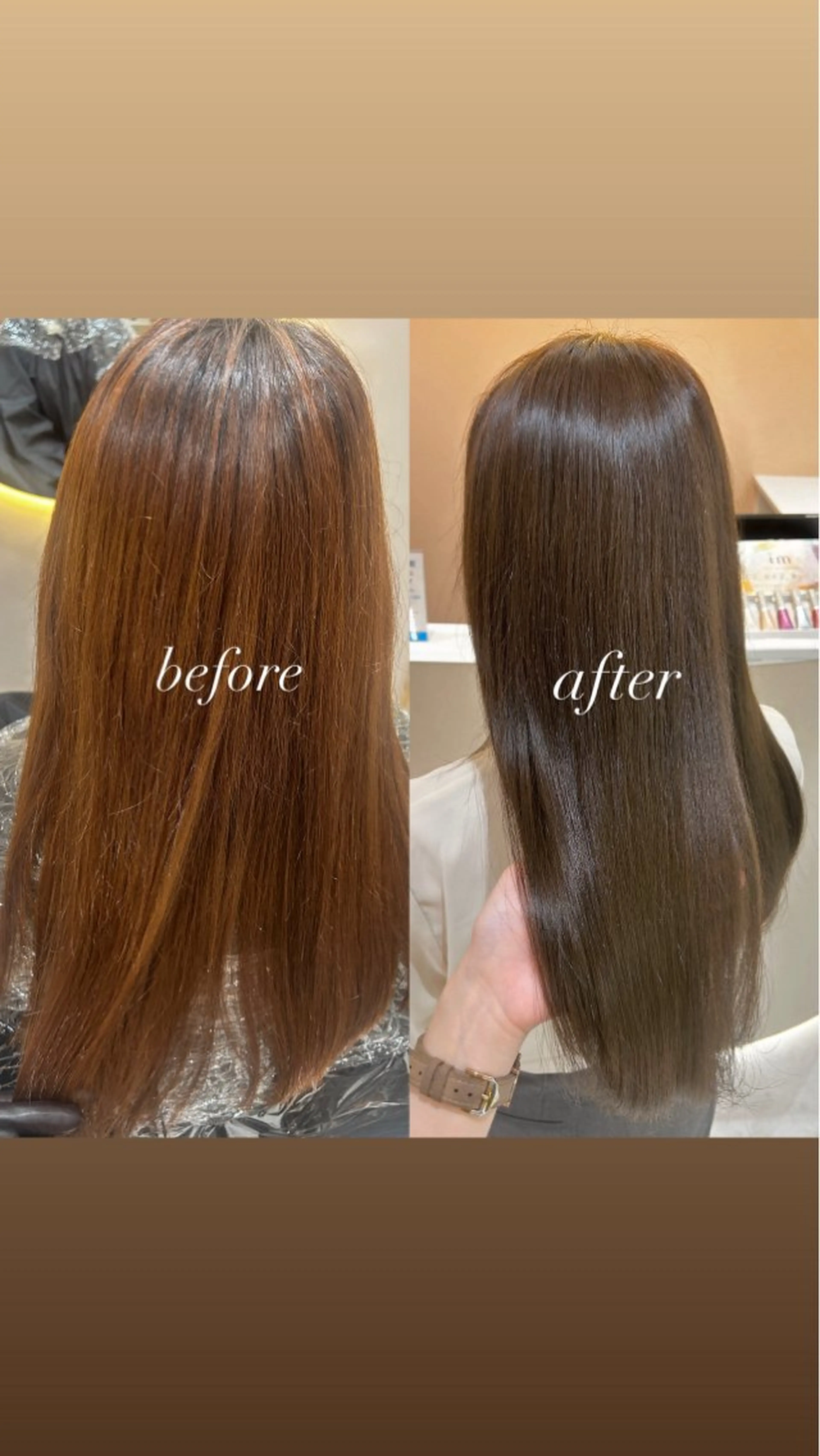 ロング カラー 🫧赤み消しカラー nanami🫧のヘアスタイル