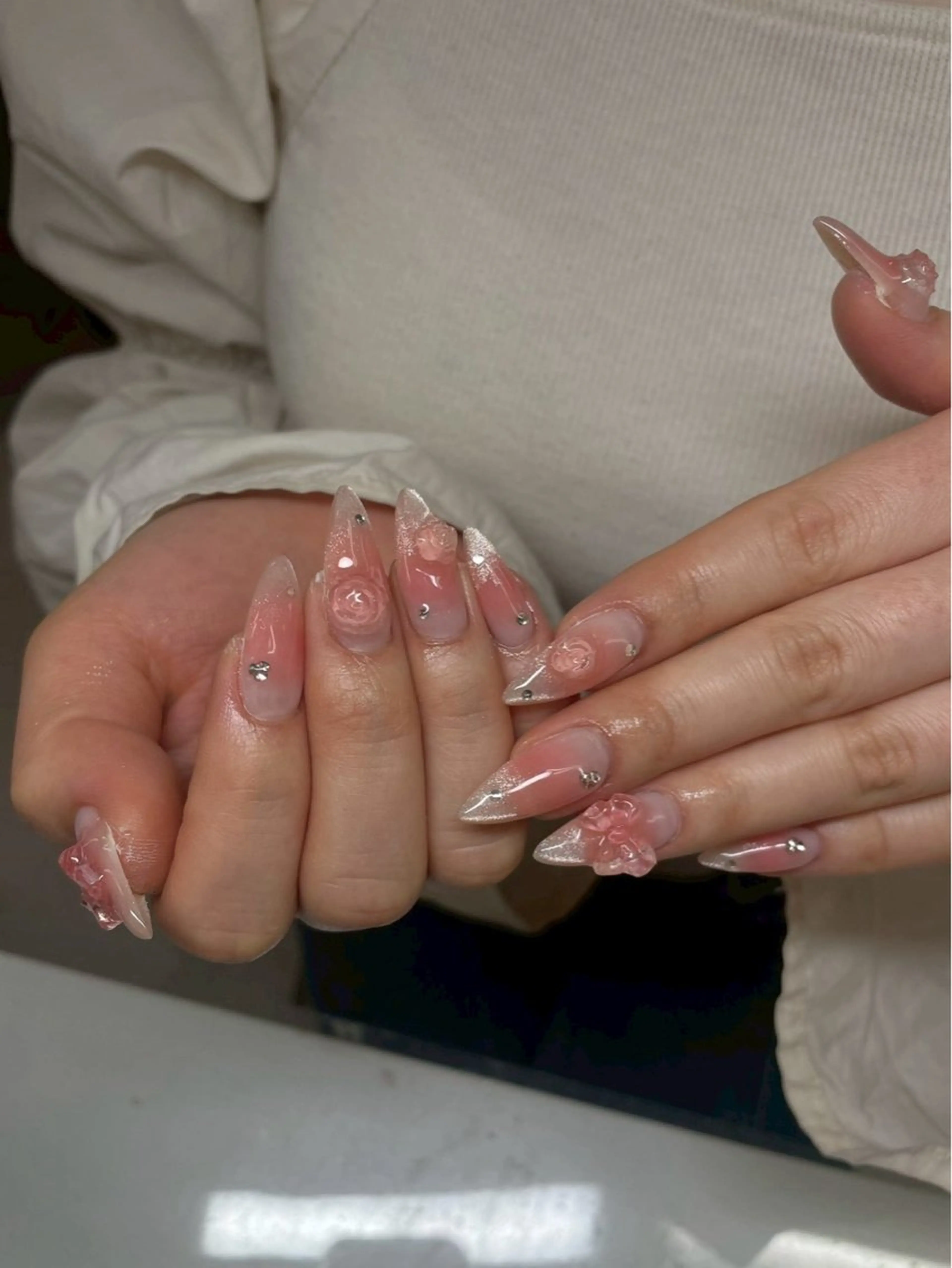 ネイル マグネットネイル ワンホンネイル ハンドネイル nail salon popoのネイルデザイン