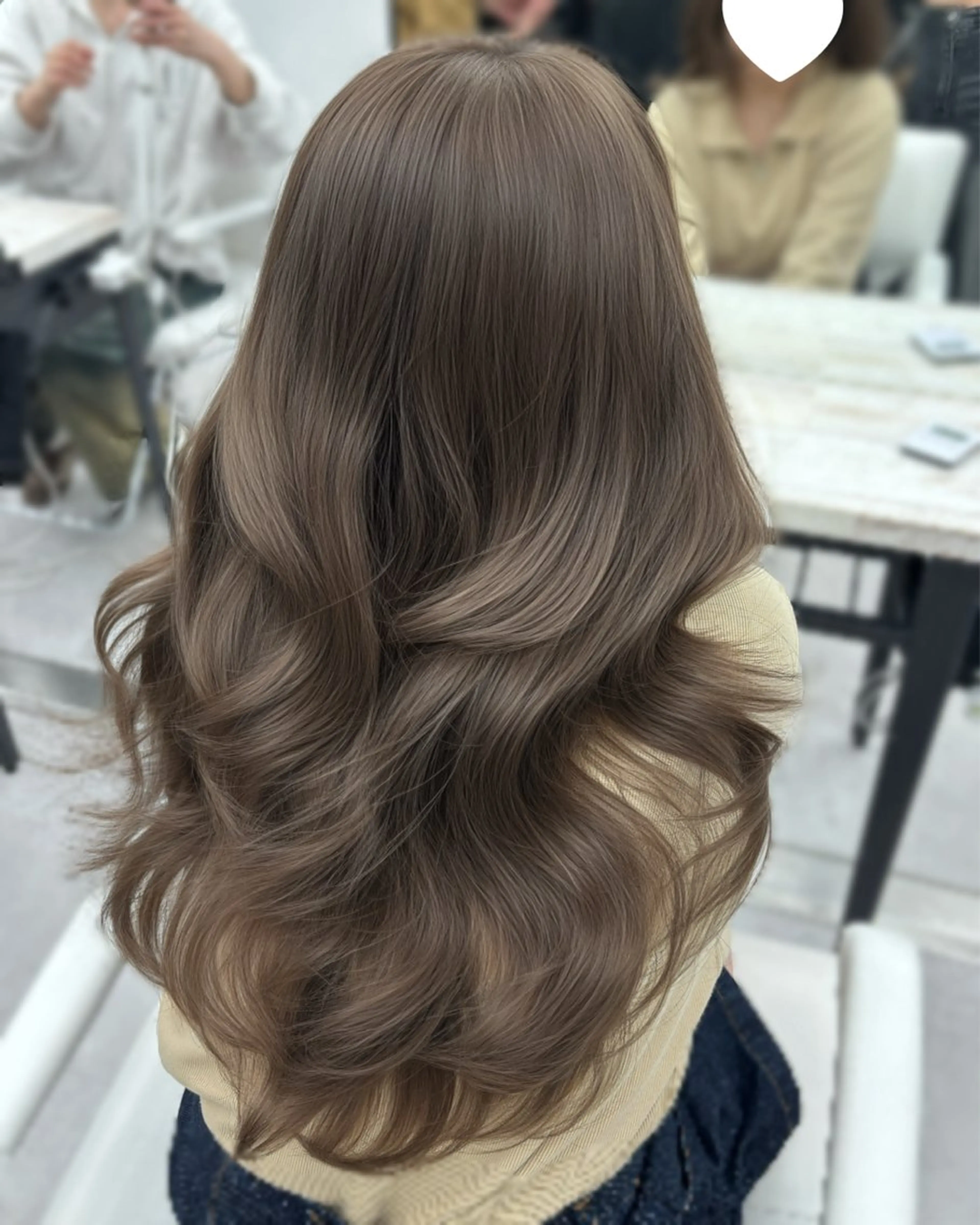 ロング カラー ヘアカラー トリートメント 🫧いちの 🫧のヘアスタイル