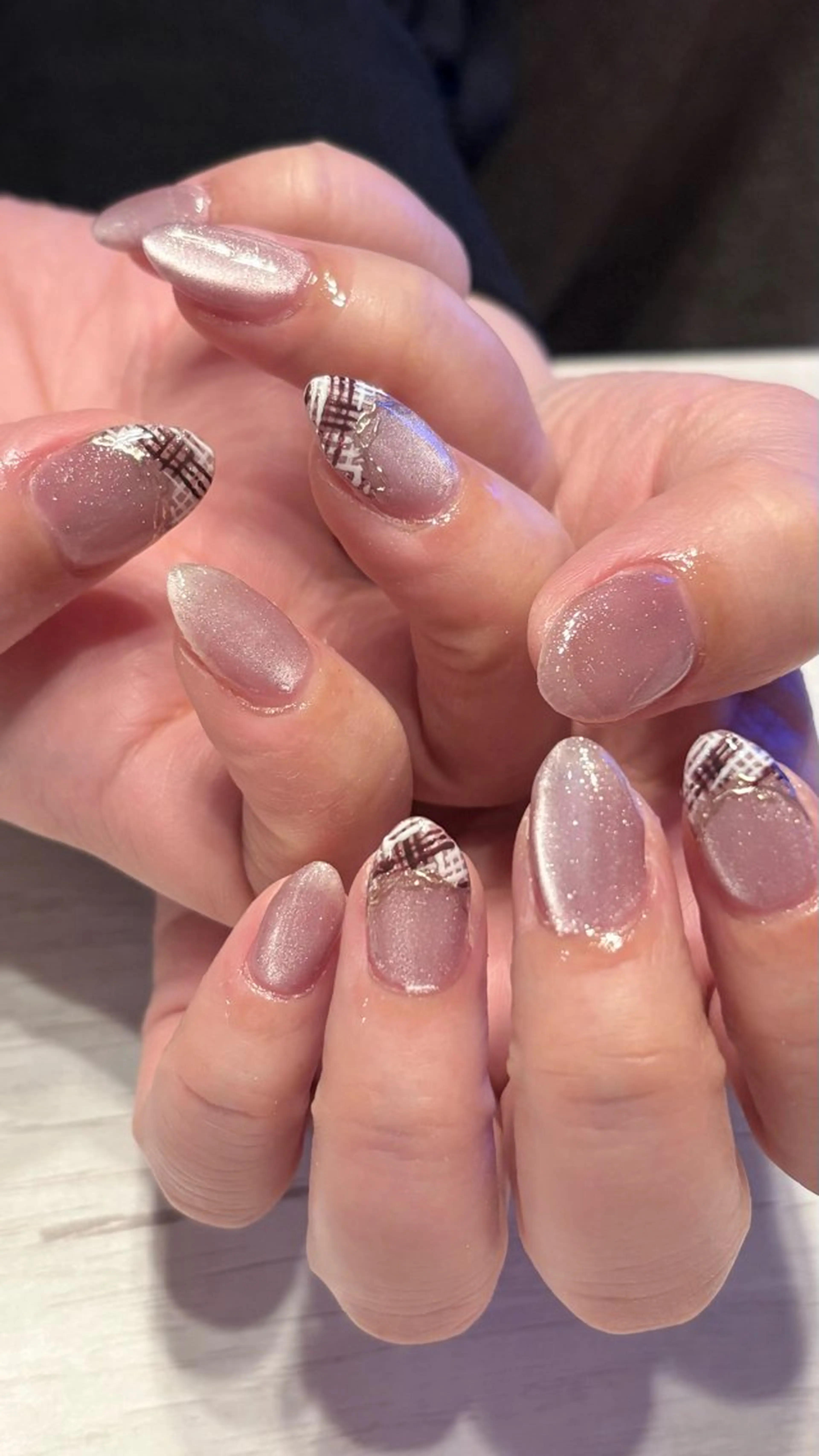 ネイル アートネイル マグネットネイル meRK 🦋愛海のマツエク・マツパデザイン