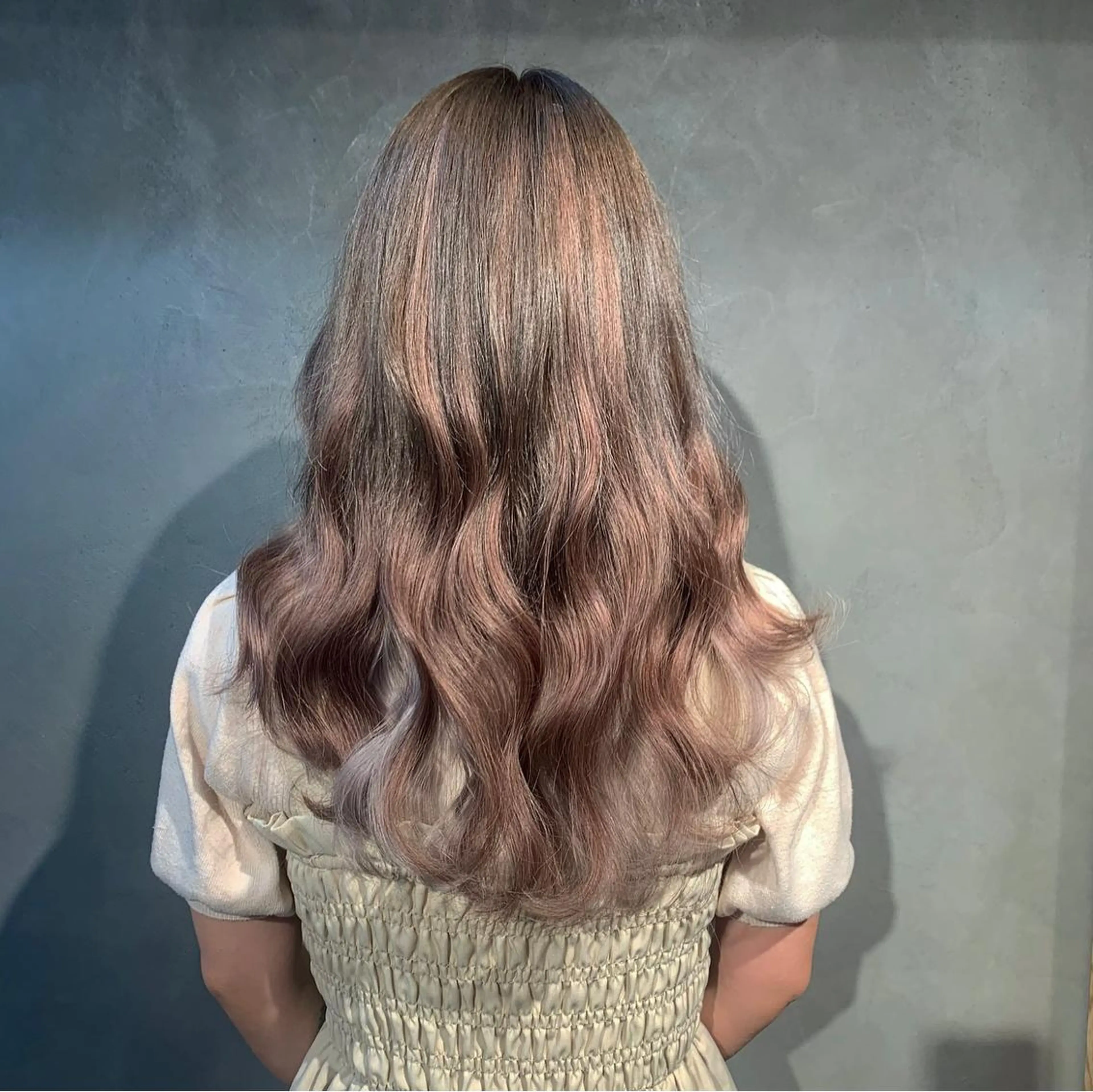 セミロング エクステ CS made by SHACHU栄店所属・❤️‍🔥シールエク ＋カラー京❤️‍🔥のヘアスタイル