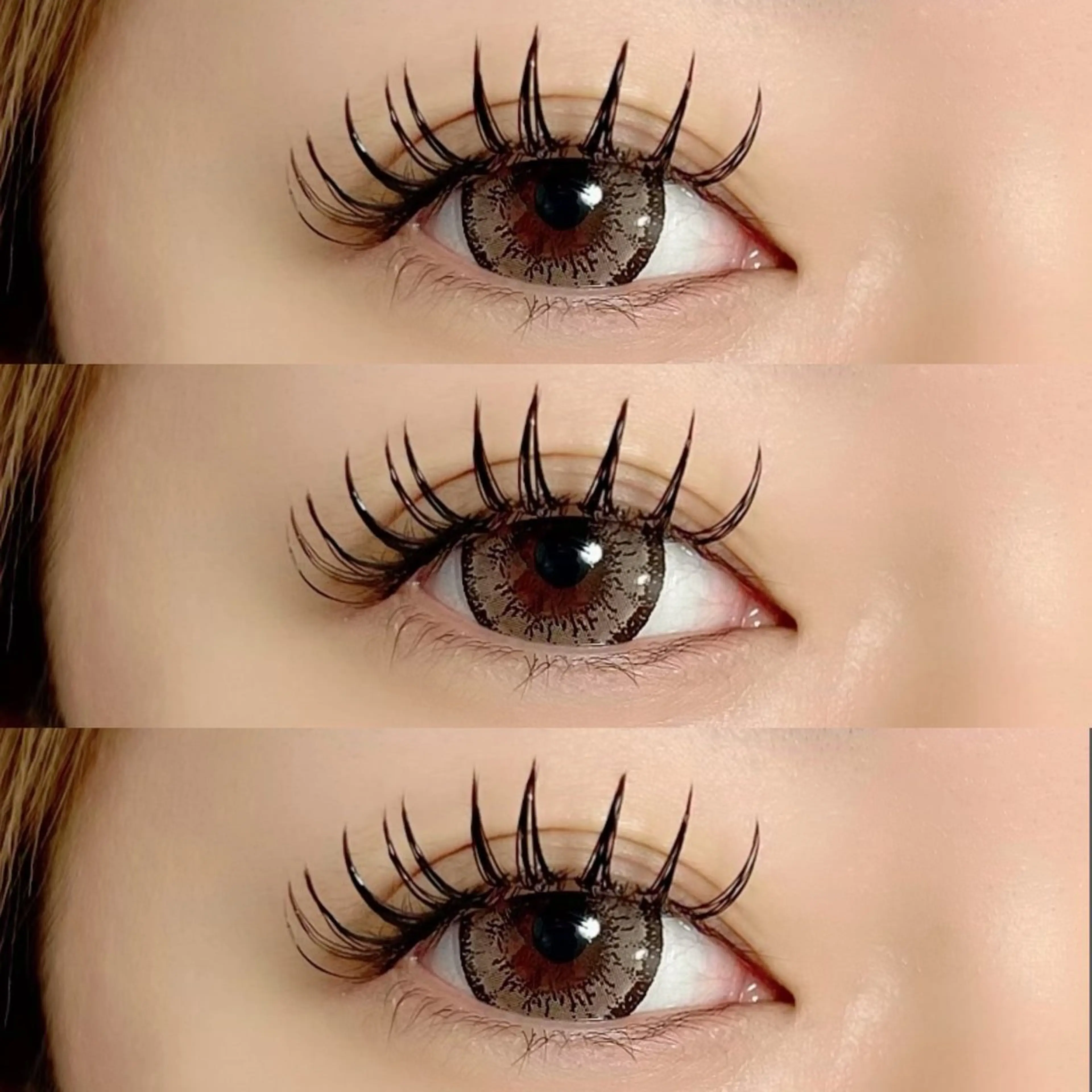 マツエク・マツパ マツエク 【那覇/束感まつ毛】 キャメルのマツエク・マツパデザイン