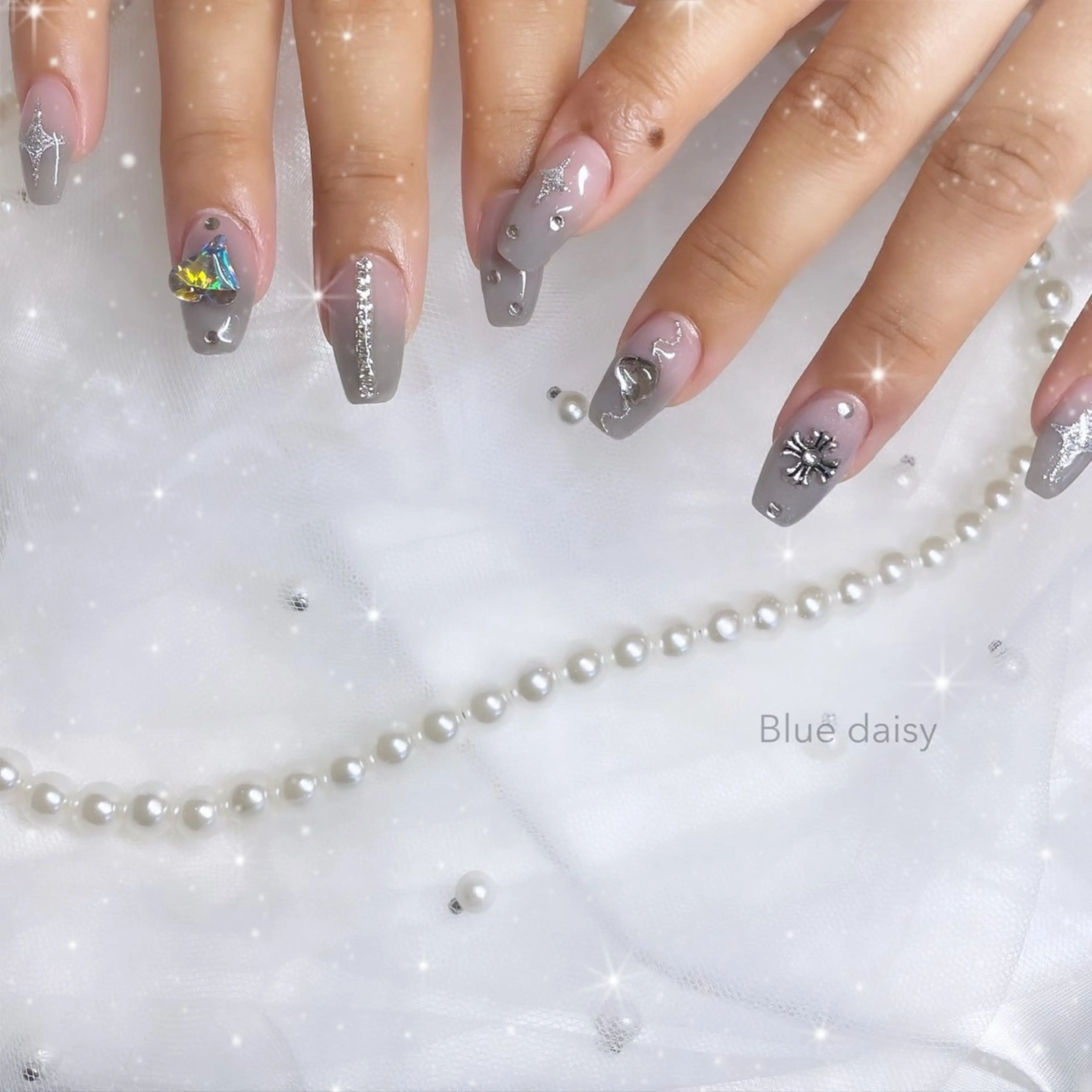 ネイル ハンドネイル Blue　daisy　栄本店 【ブルーデイジー】所属・Blue daisy 栄本店のネイルデザイン