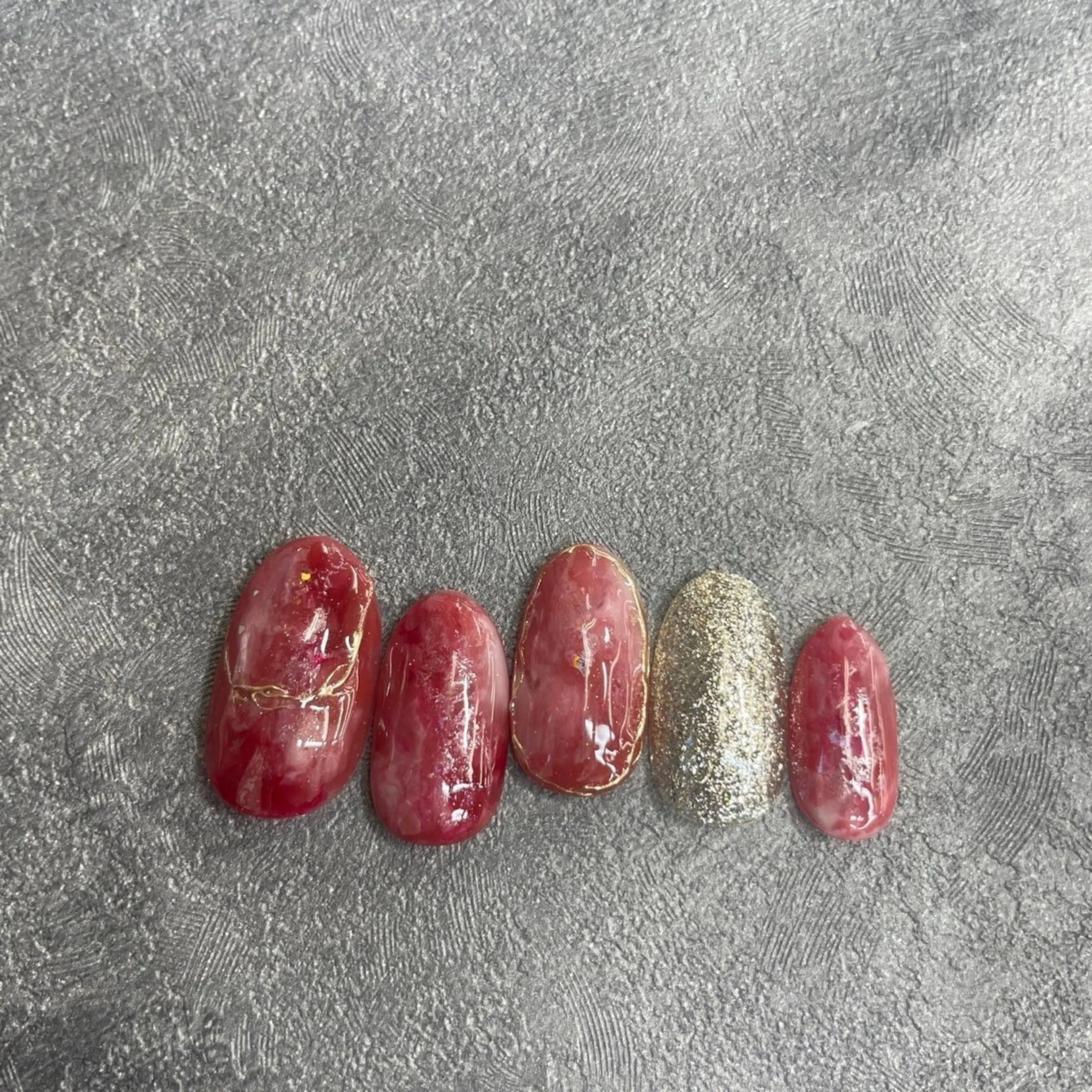 ネイル ⭐︎休業中の練習⭐︎ JNA認定講師髙橋のネイルデザイン