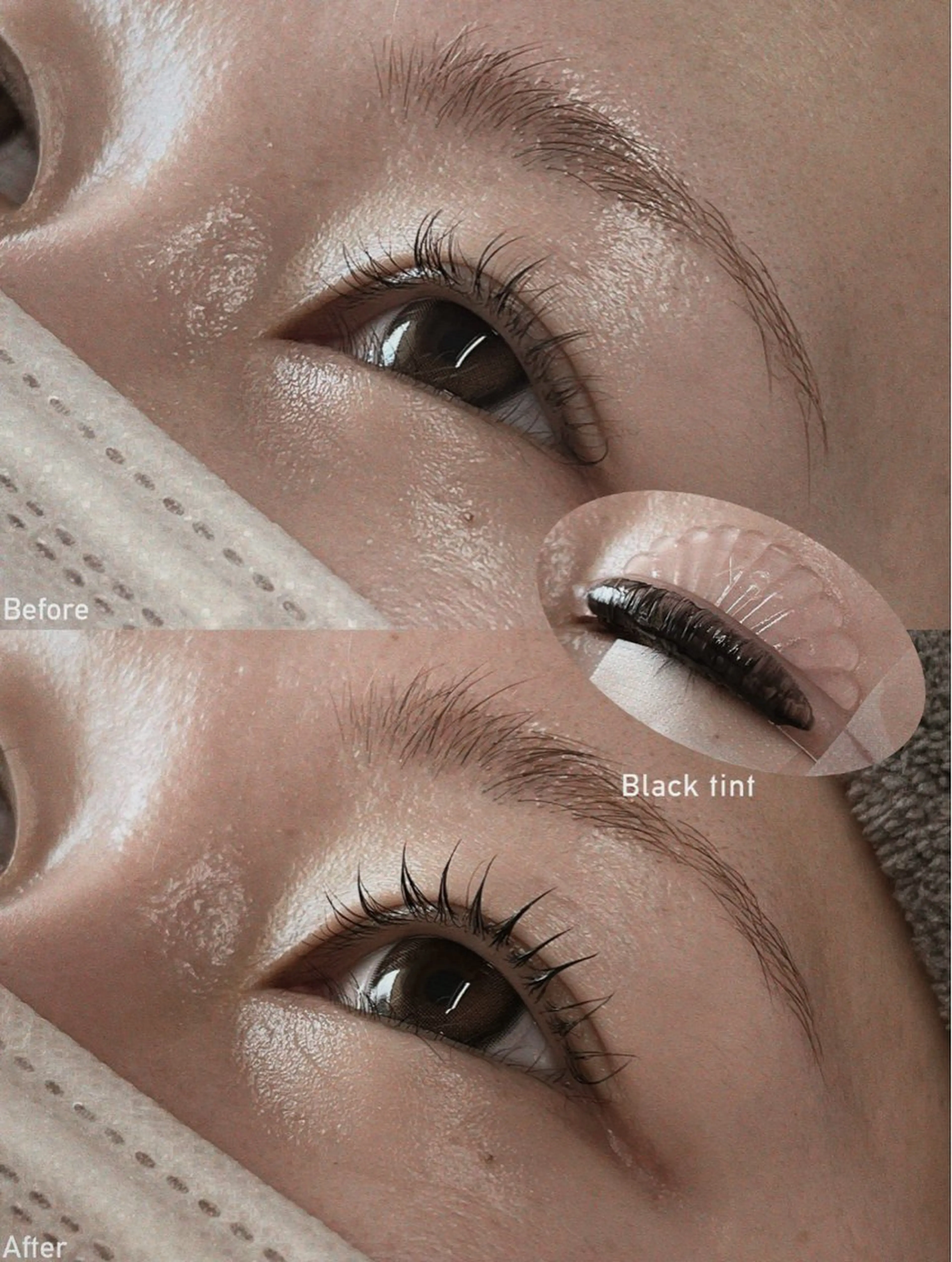 韓国マスカラパーマの写真