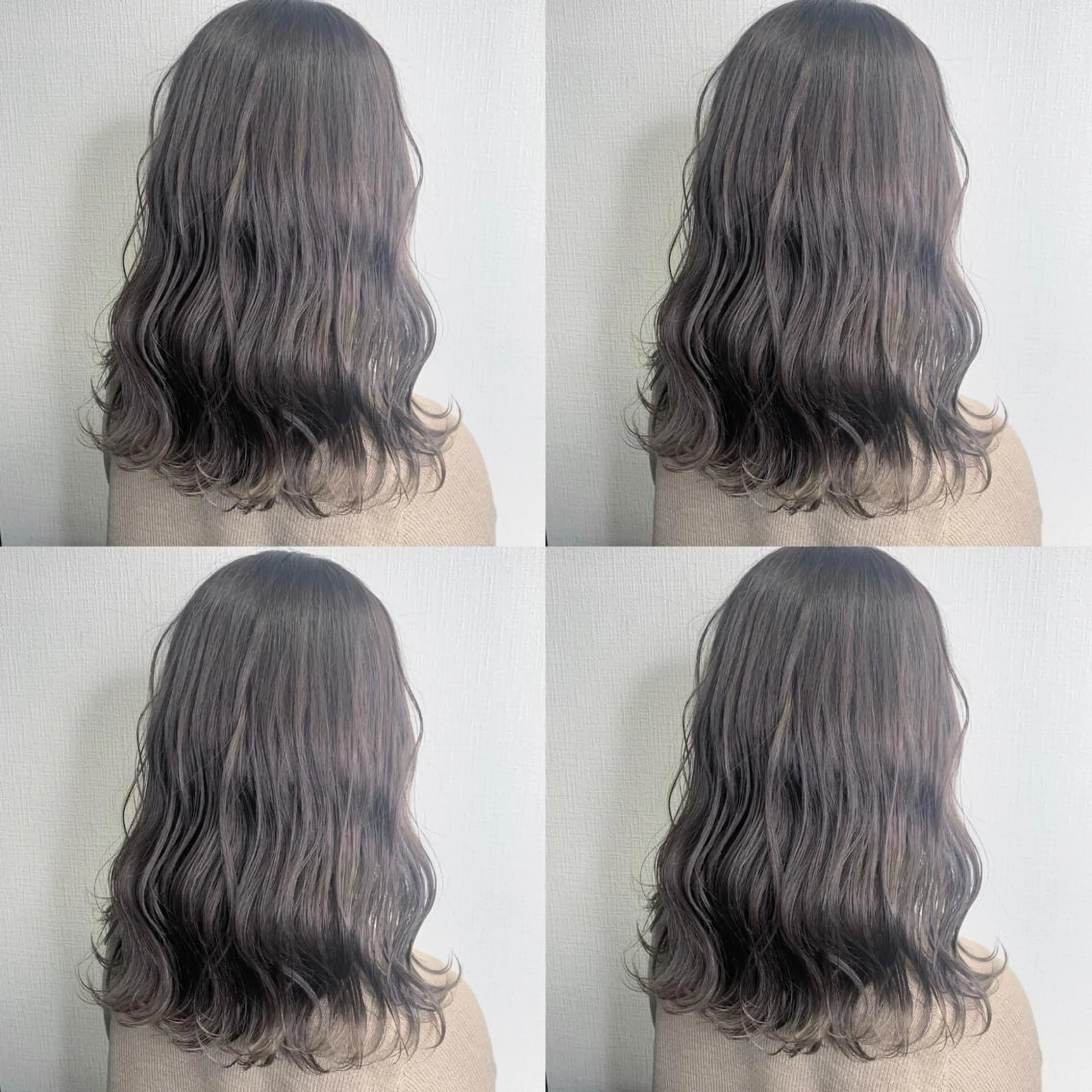 セミロング ヘアカラー acta noid　etto所属・袴田 伊代のヘアスタイル