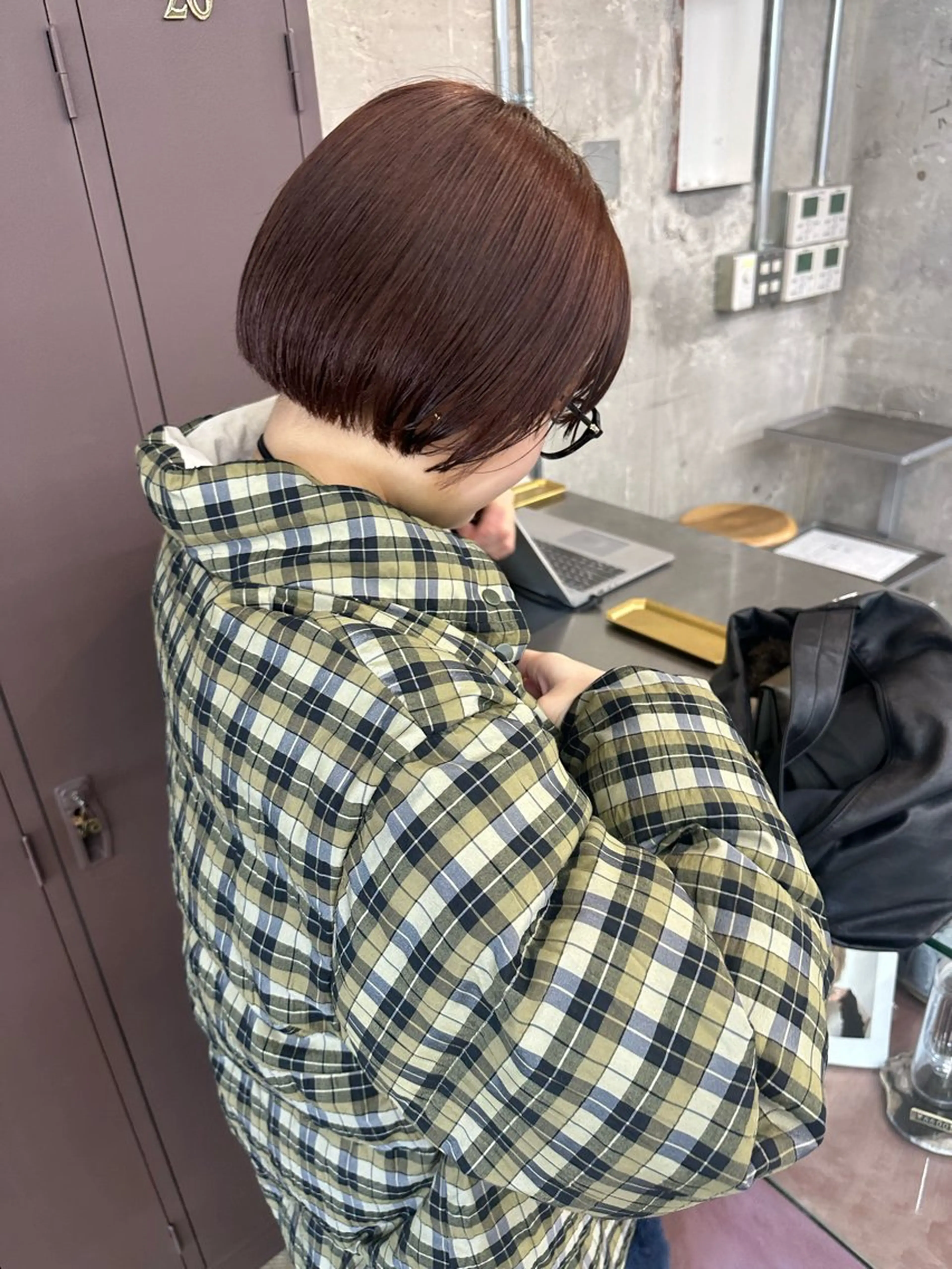 ショート カラー myu 🐈‍⬛のヘアスタイル