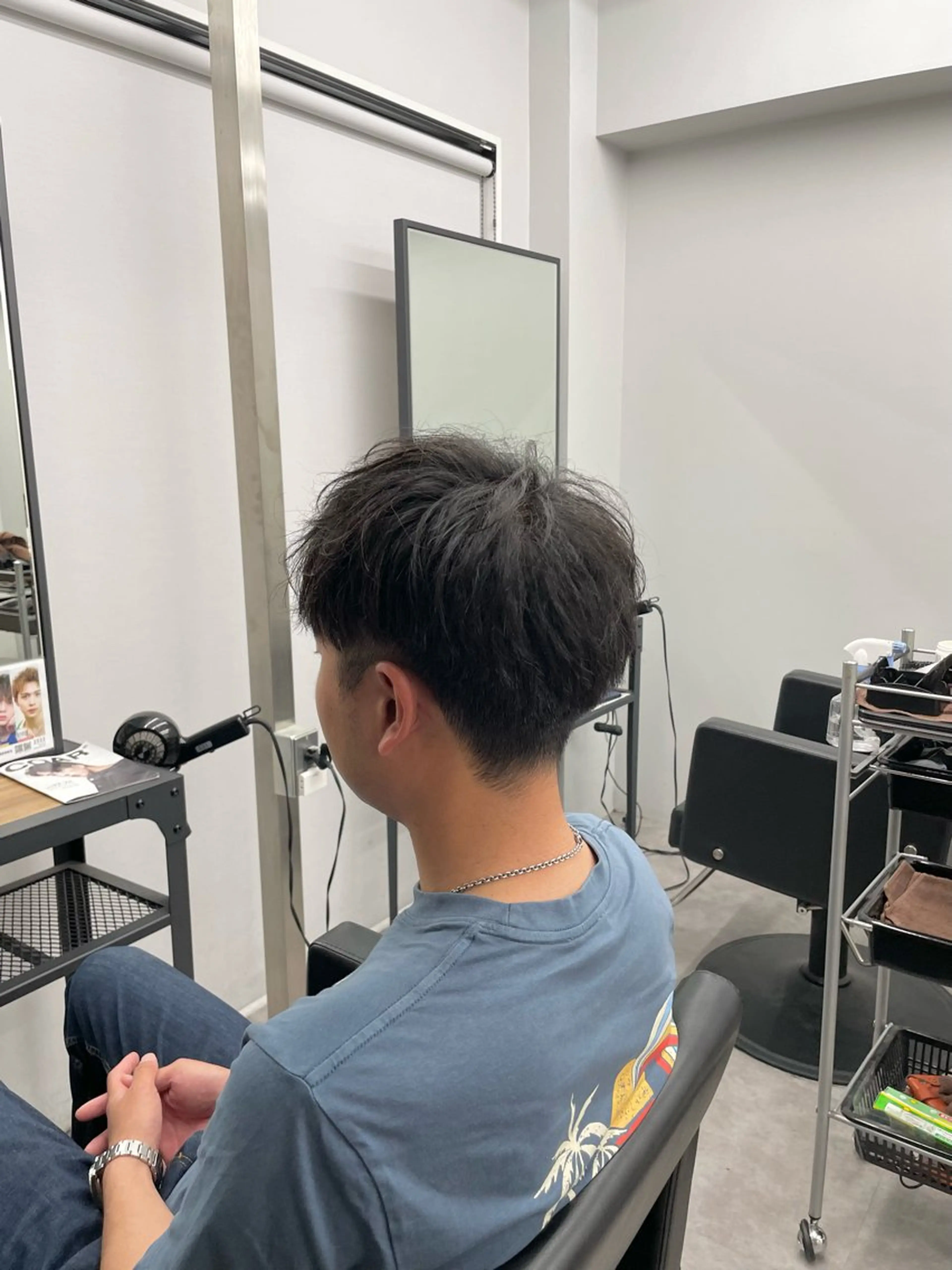 ショート メンズ マッシュ ショートヘア カット RIKIYA👑 北千住メンズ特化👑のヘアスタイル